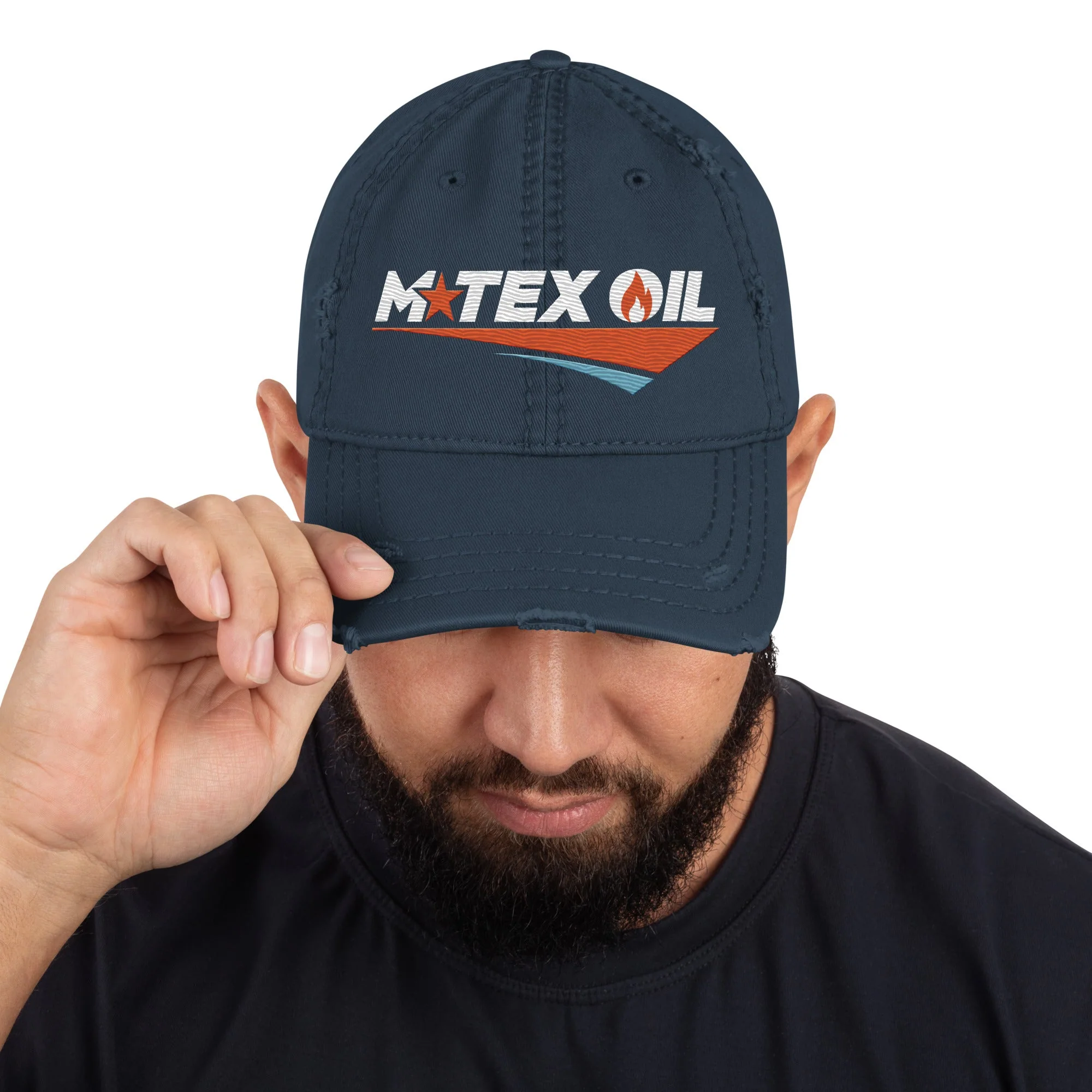 Landman Hat with M-Tex Oil Logo - Image 2