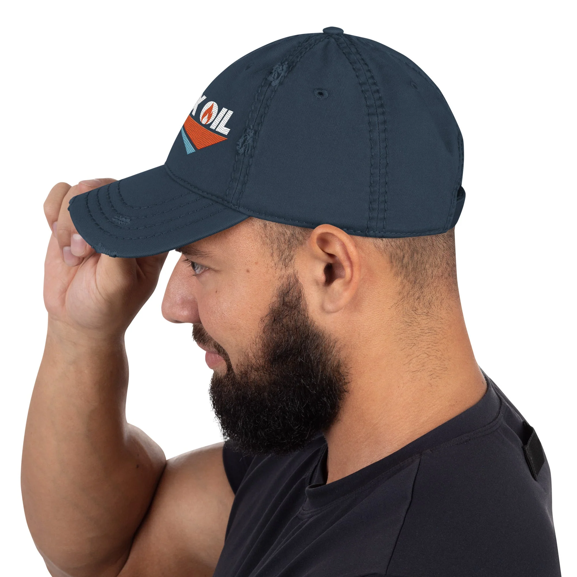 Landman Hat with M-Tex Oil Logo - Image 3