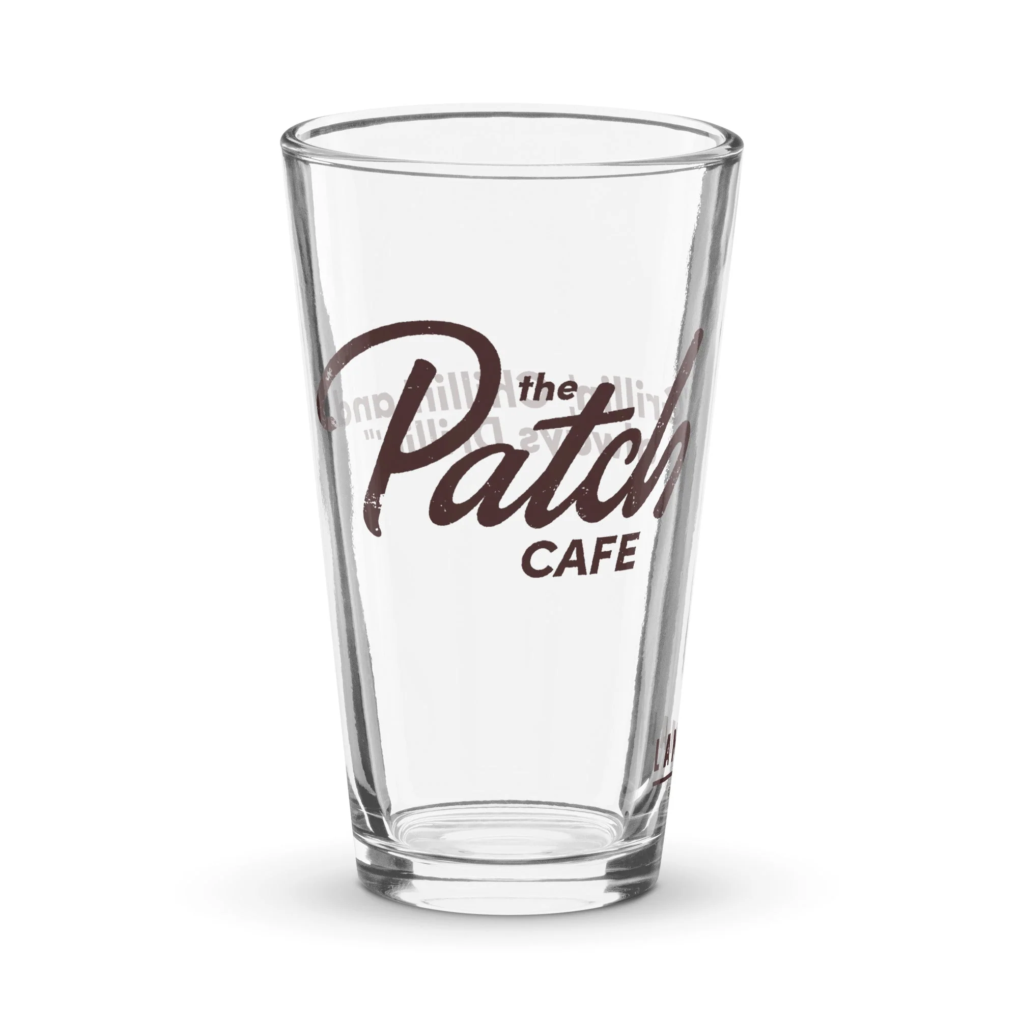 Landman Pint Glass The Patch Cafe