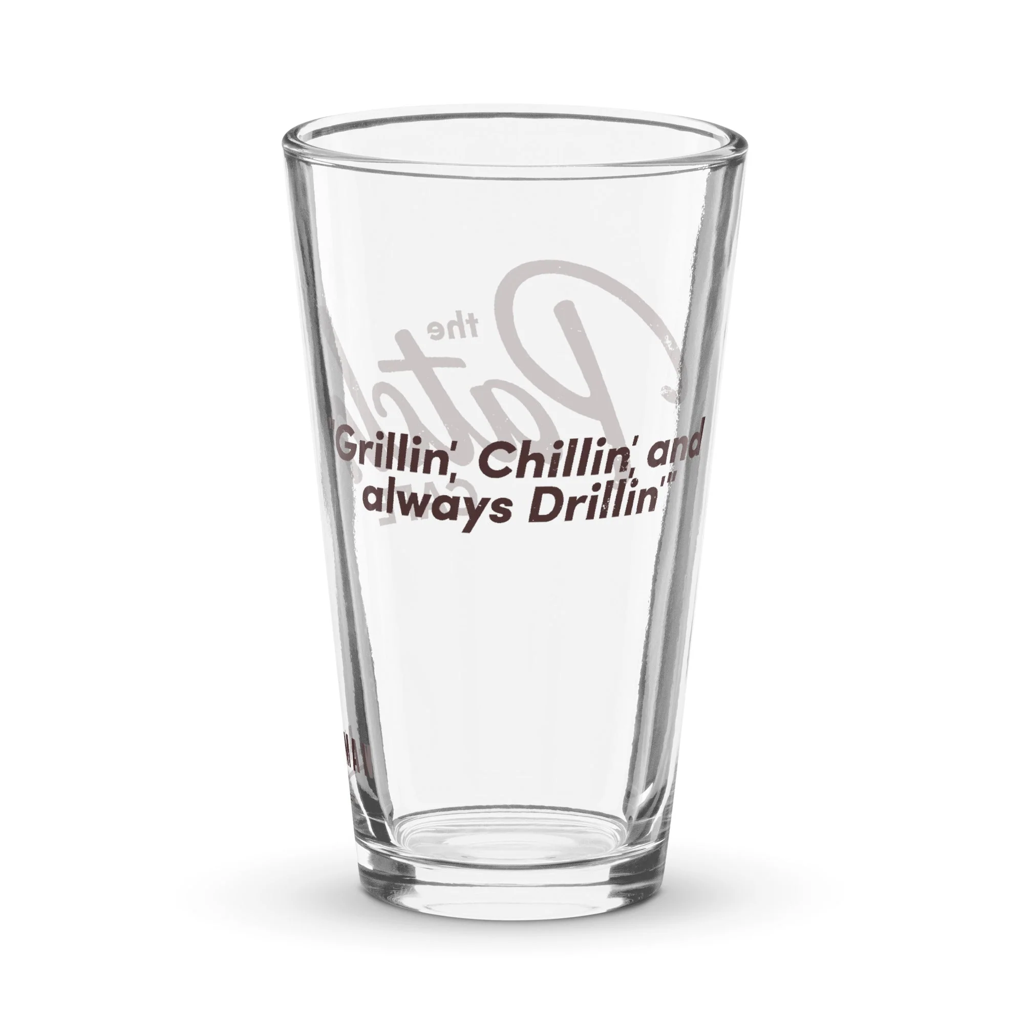 Landman Pint Glass The Patch Cafe - Image 2