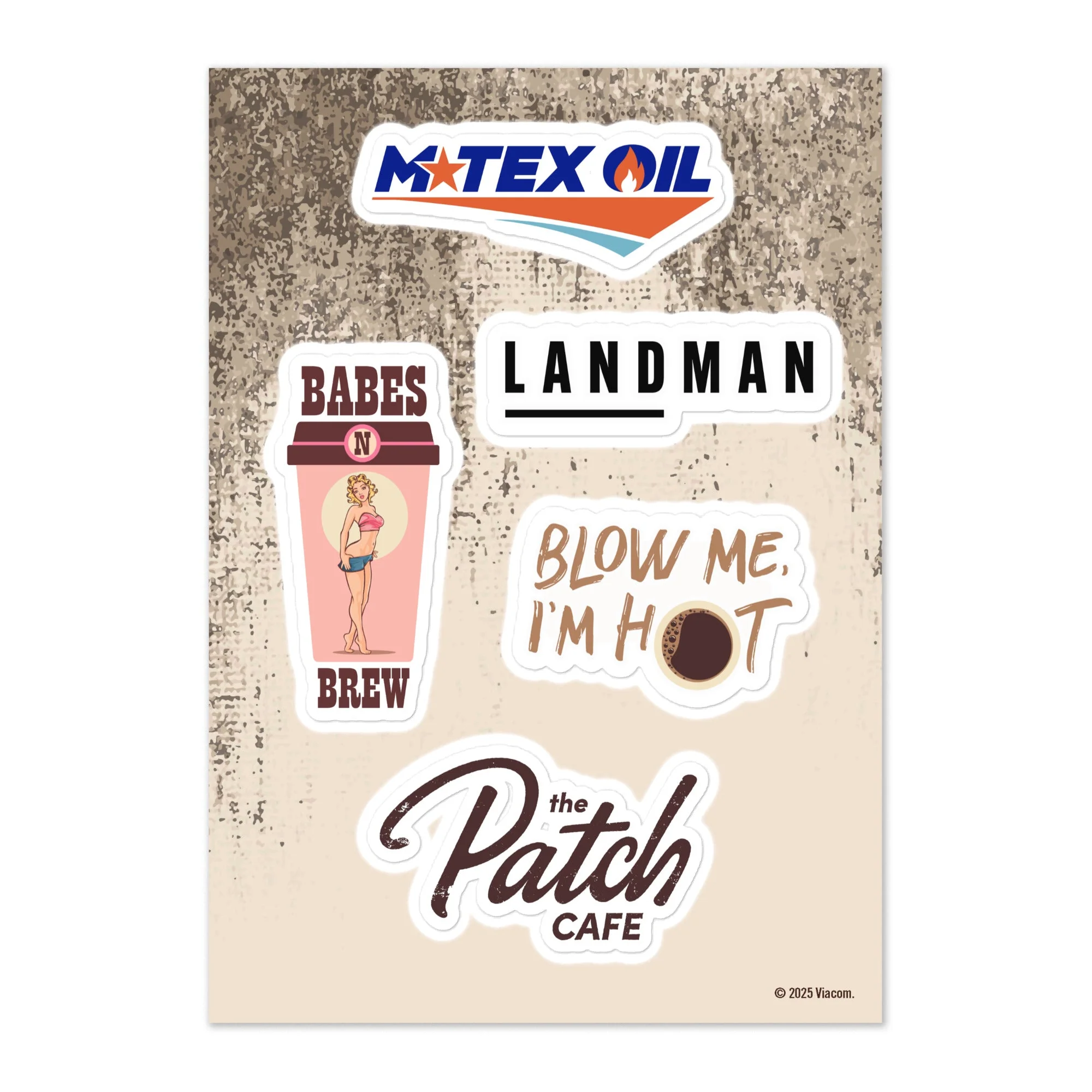 Landman Sticker Sheet