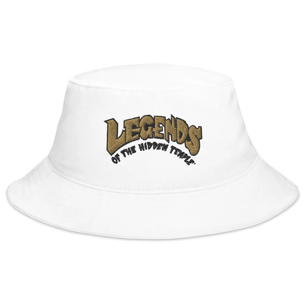 Legends Of The Hidden Temple Logo Embroidered Bucket Hat
