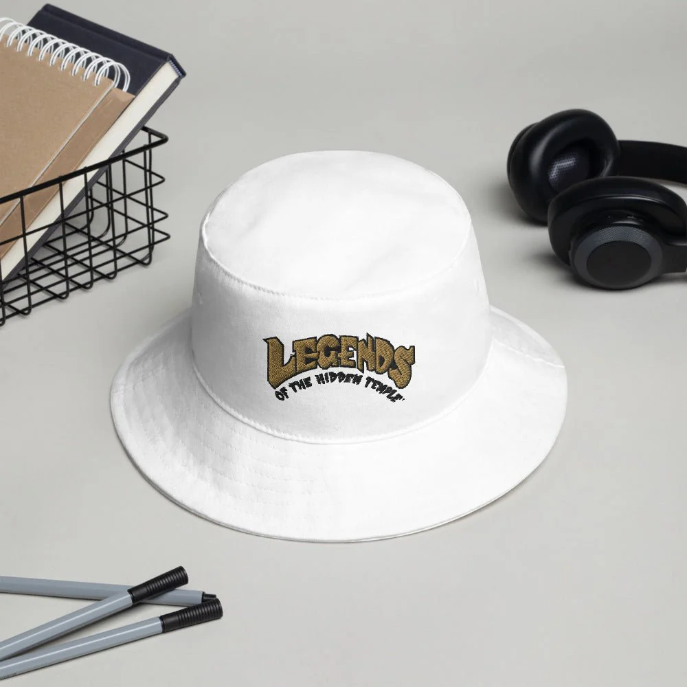 Legends Of The Hidden Temple Logo Embroidered Bucket Hat - Image 3