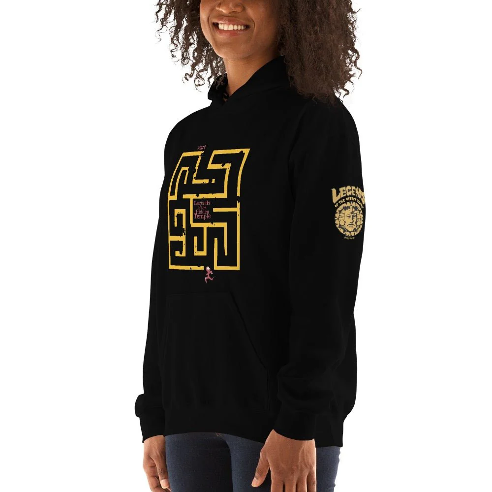 Legends of the Hidden Temple Maze Adult Hooded Sweatshirt - Image 5