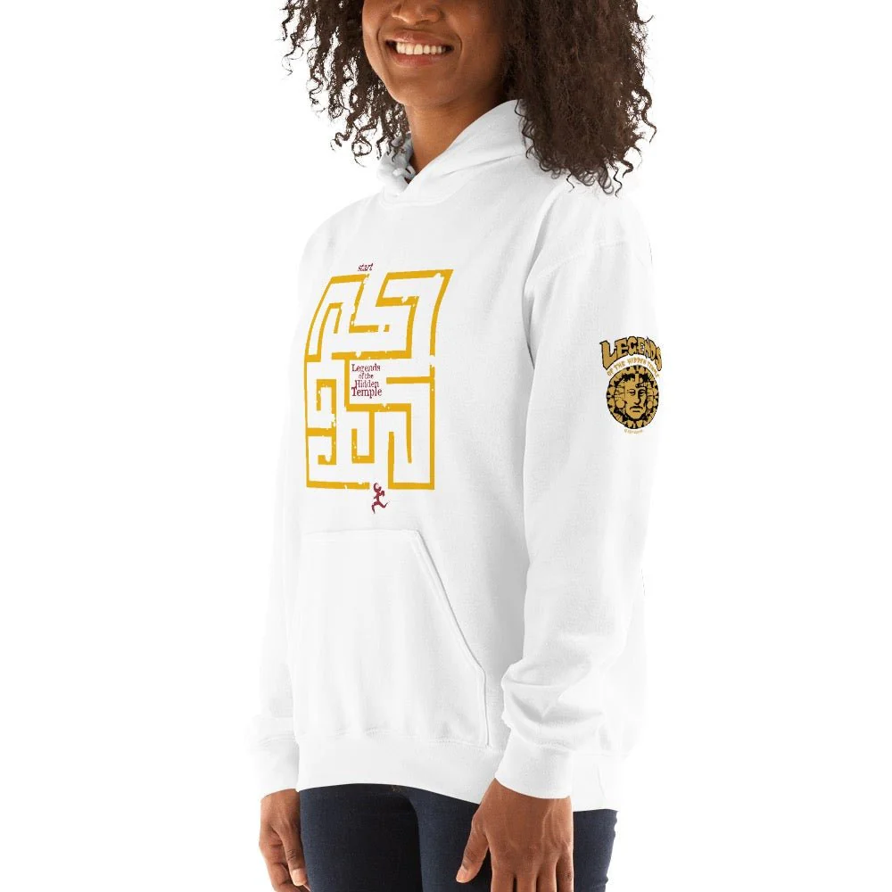 Legends of the Hidden Temple Maze Adult Hooded Sweatshirt - Image 7