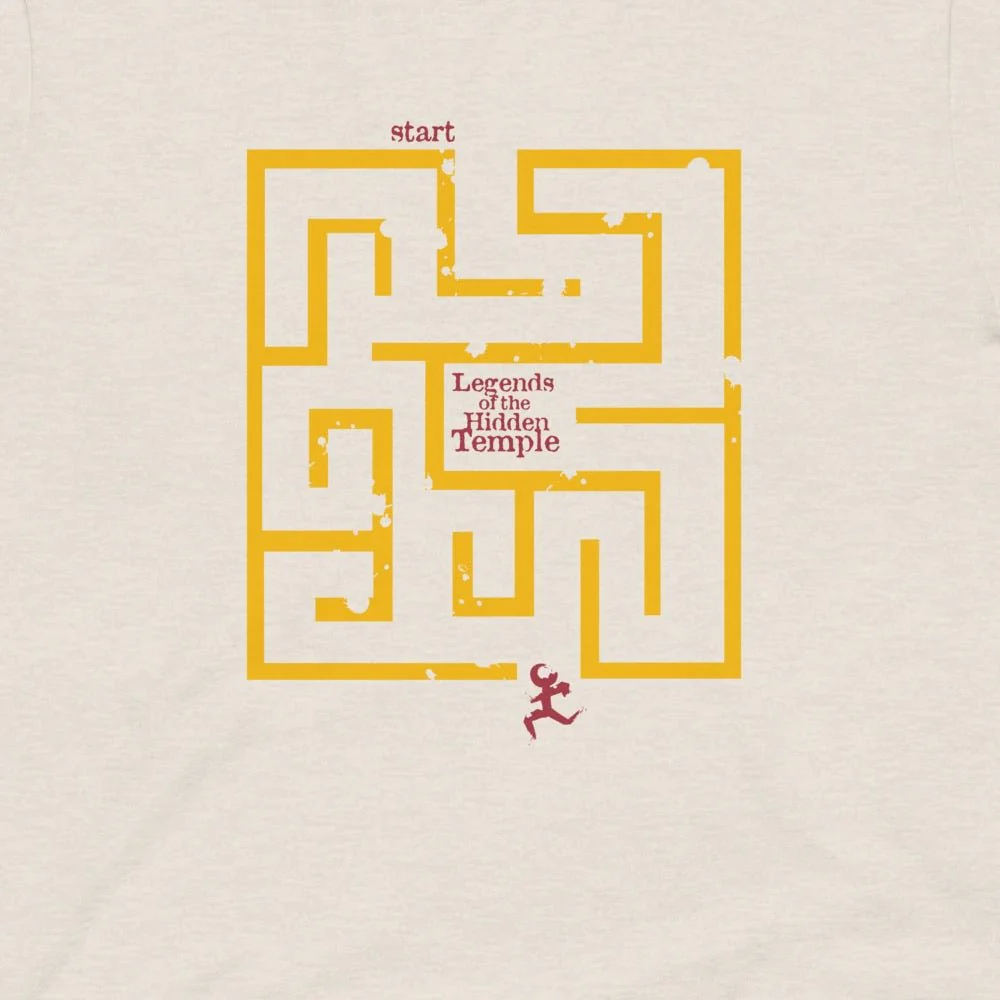Legends of the Hidden Temple Maze Adult Short Sleeve T-Shirt - Image 2