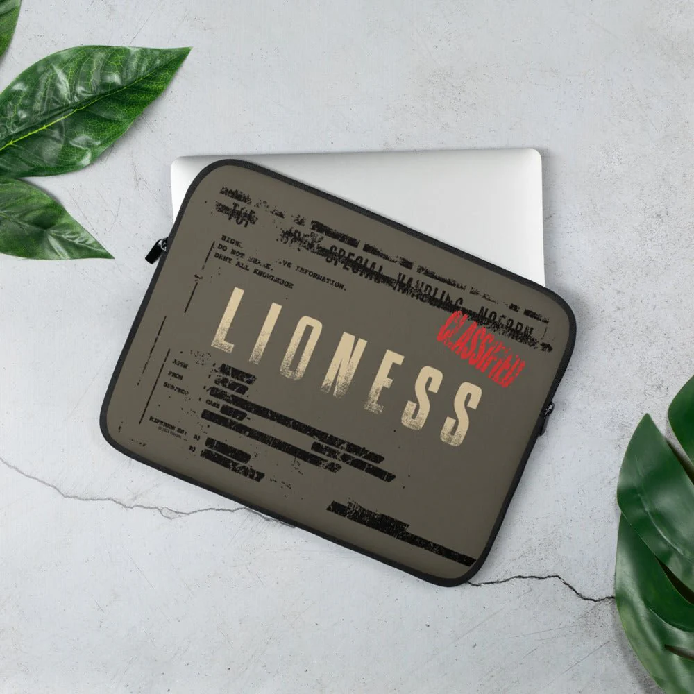 Lioness Classified Laptop Sleeve - Image 2