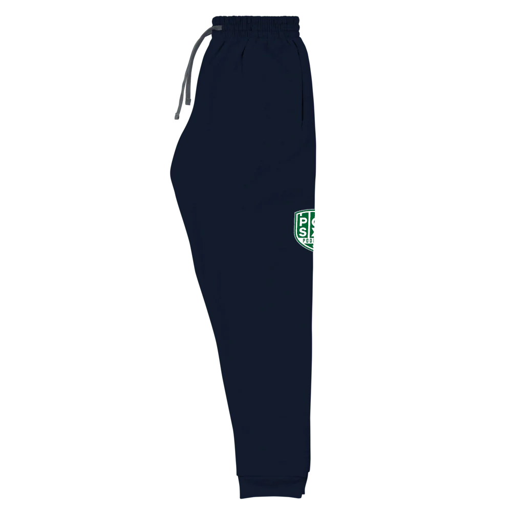 Pick Six Podcast Logo Adult Fleece Joggers - Image 16