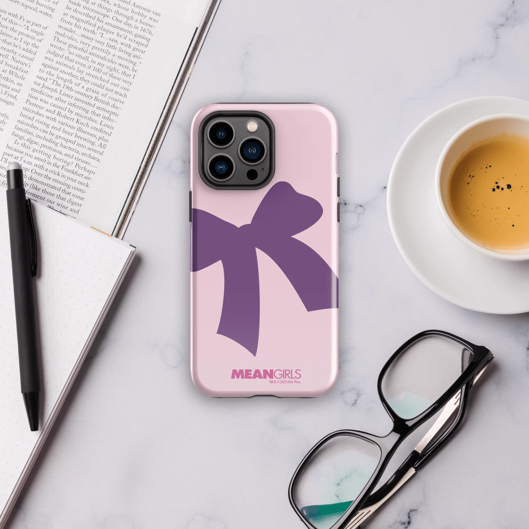 Mean Girls Karen Purple Bow Tough Phone Case - iPhone - Image 36