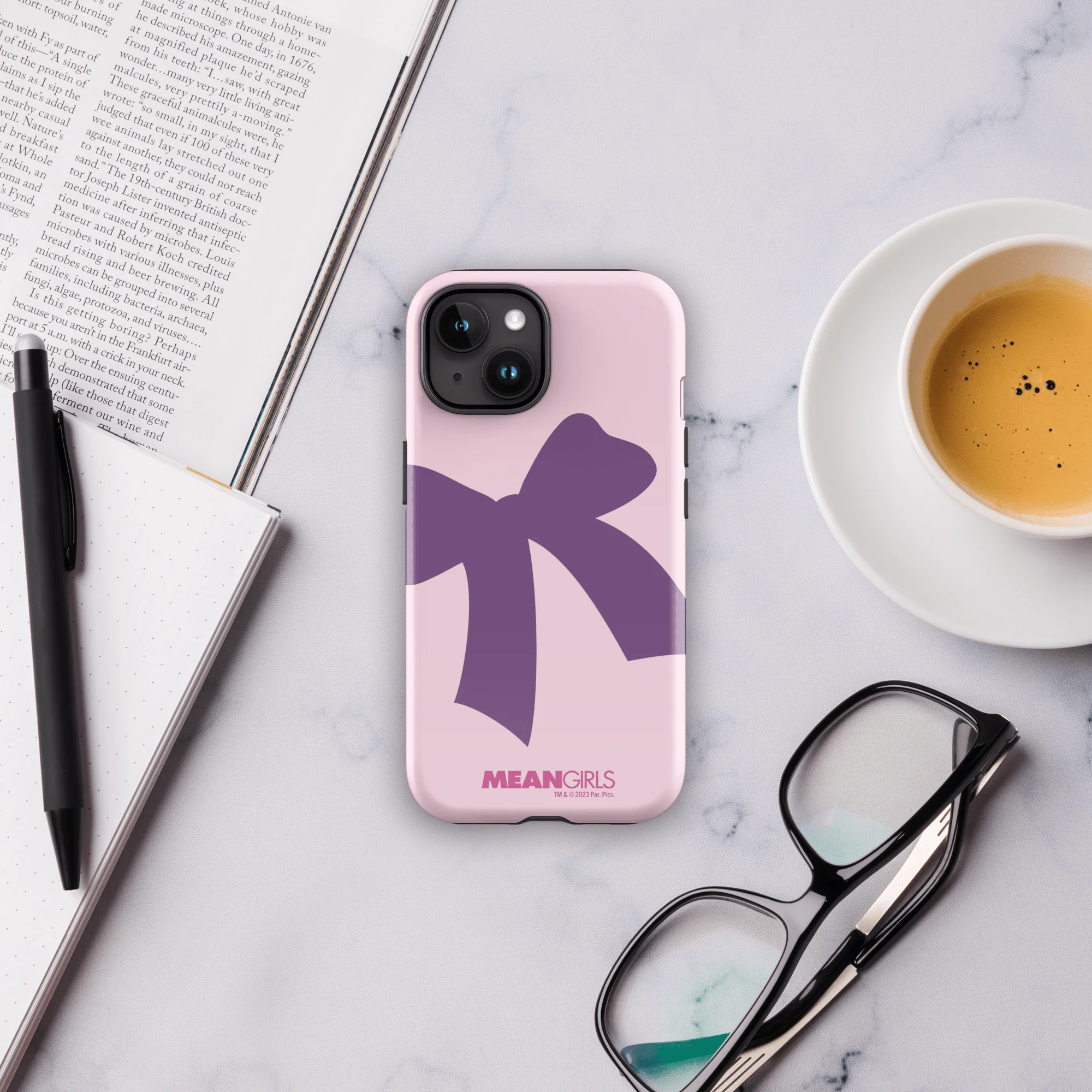 Mean Girls Karen Purple Bow Tough Phone Case - iPhone - Image 39
