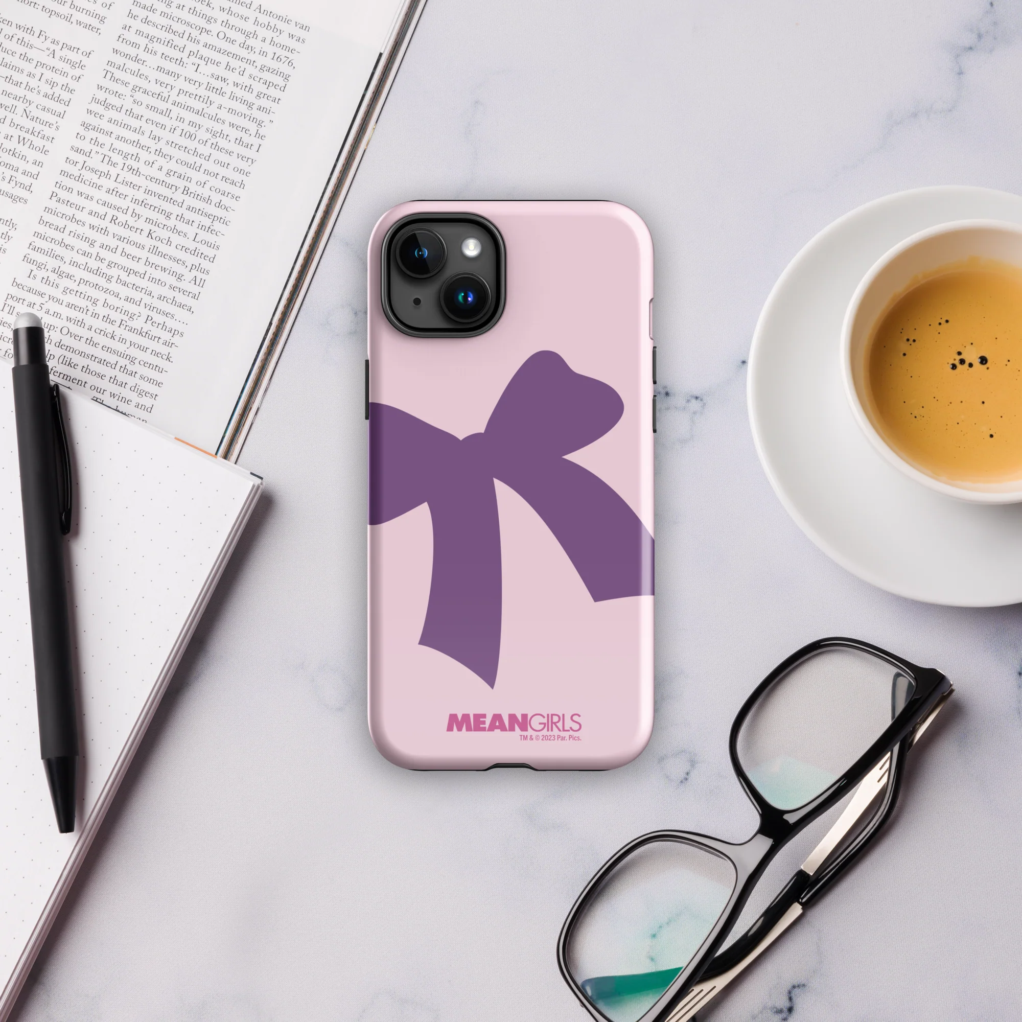 Mean Girls Karen Purple Bow Tough Phone Case - iPhone - Image 42