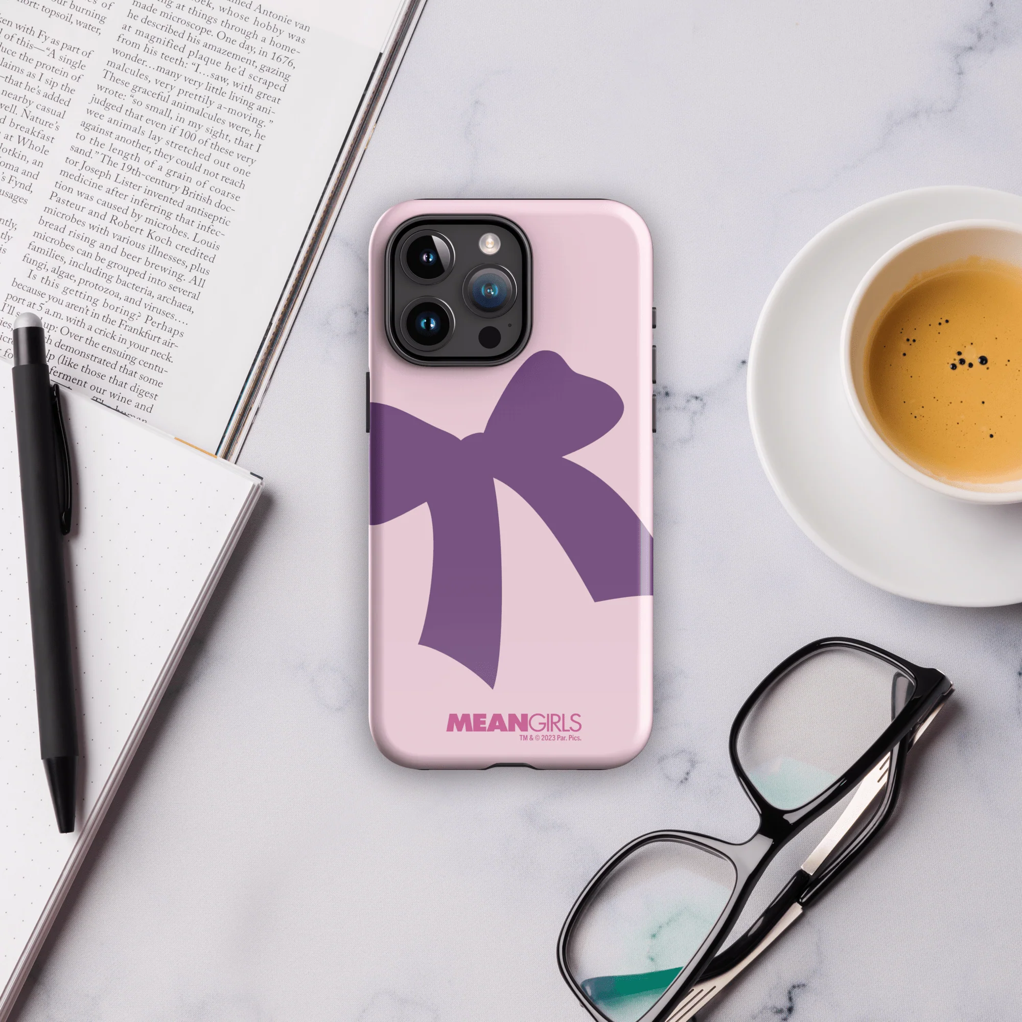 Mean Girls Karen Purple Bow Tough Phone Case - iPhone - Image 48