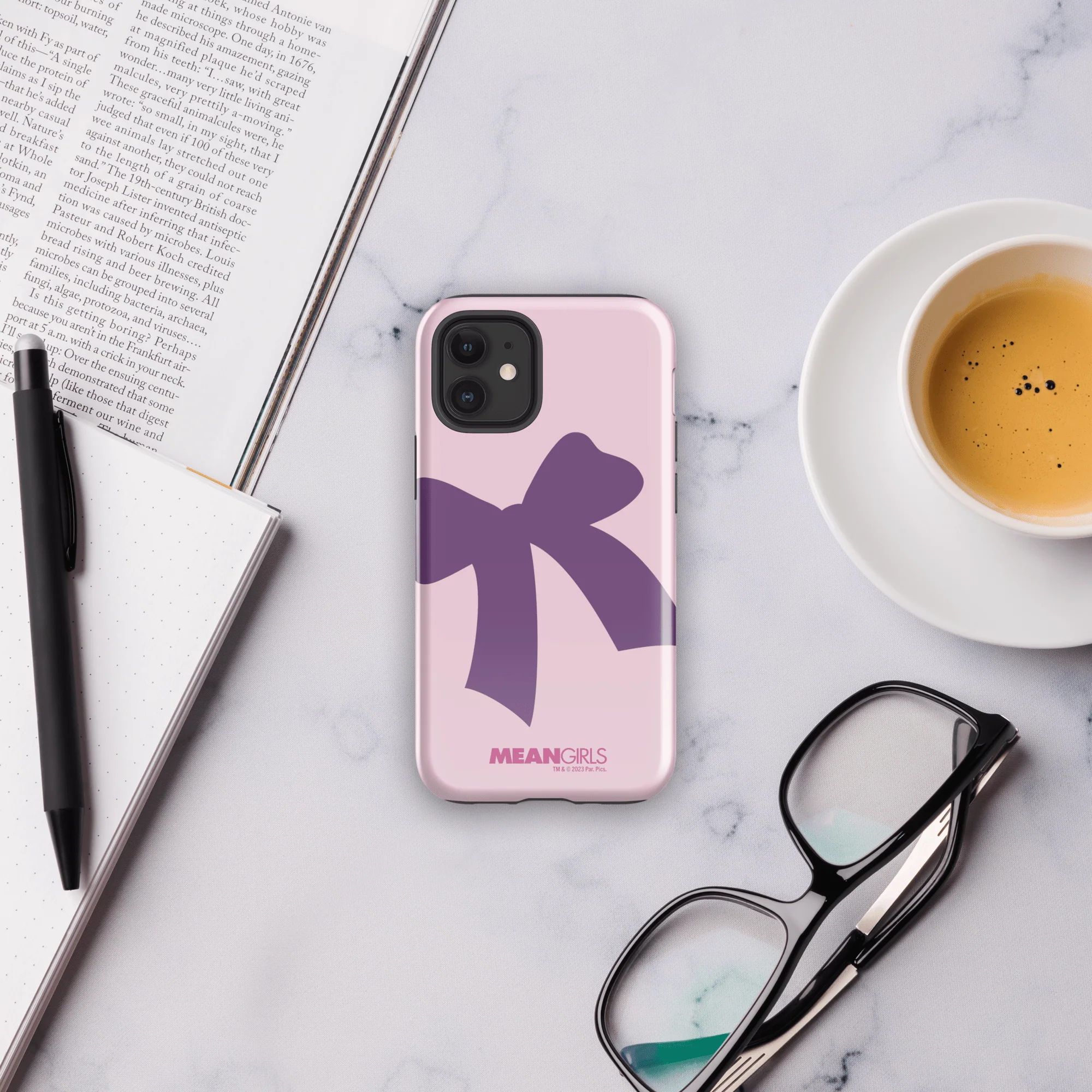 Mean Girls Karen Purple Bow Tough Phone Case - iPhone - Image 6
