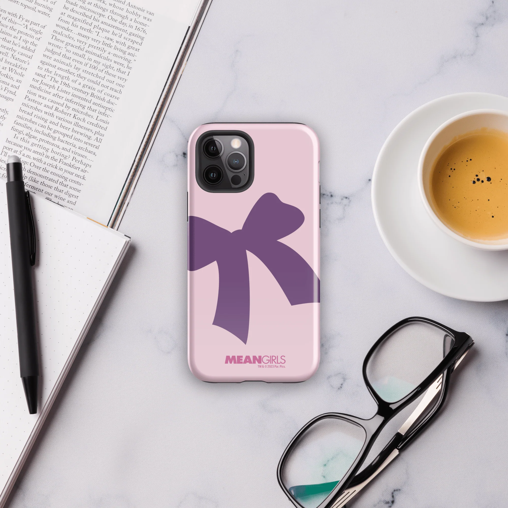 Mean Girls Karen Purple Bow Tough Phone Case - iPhone - Image 9