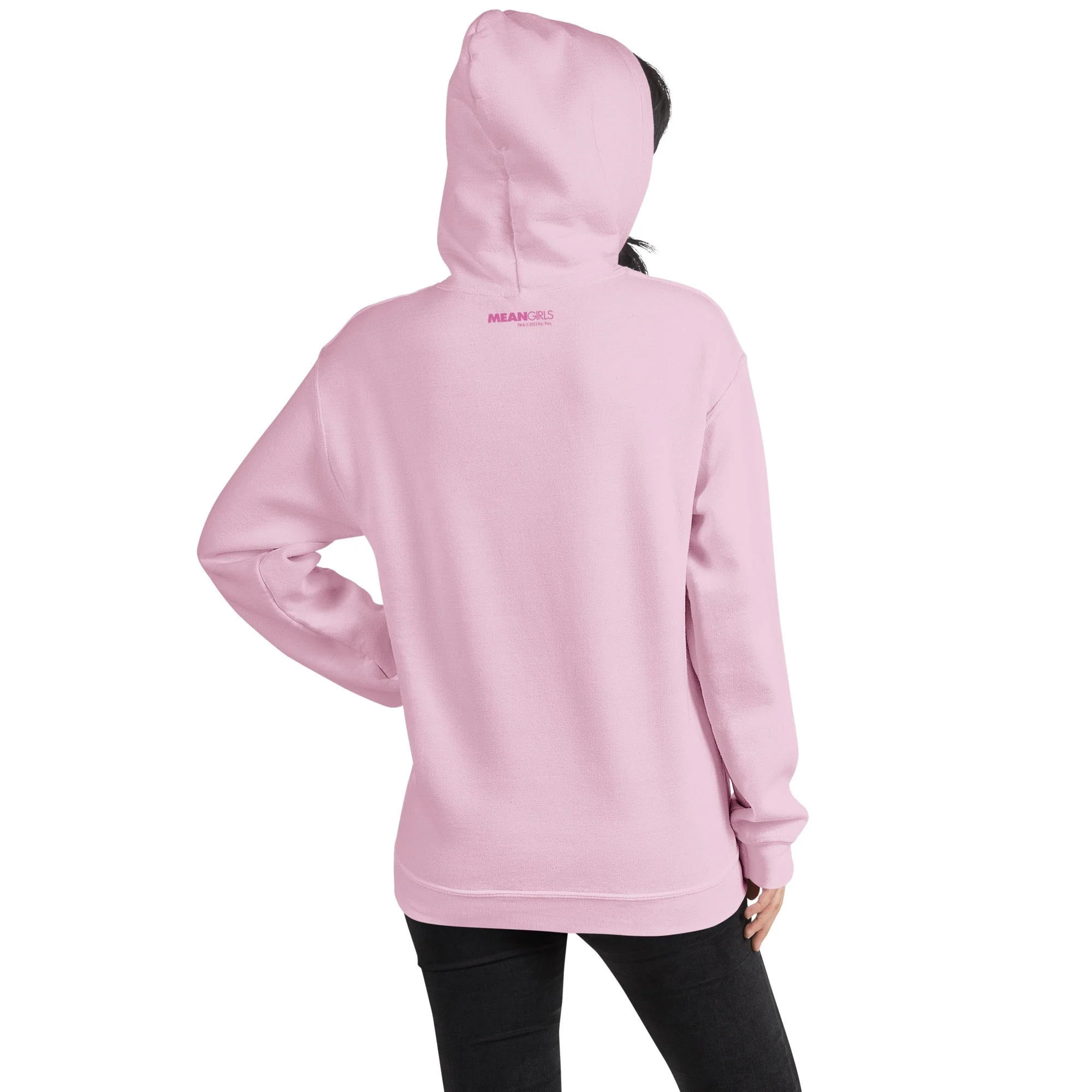 Mean Girls On Wednesdays We Wear Pink Hoodie - Image 6