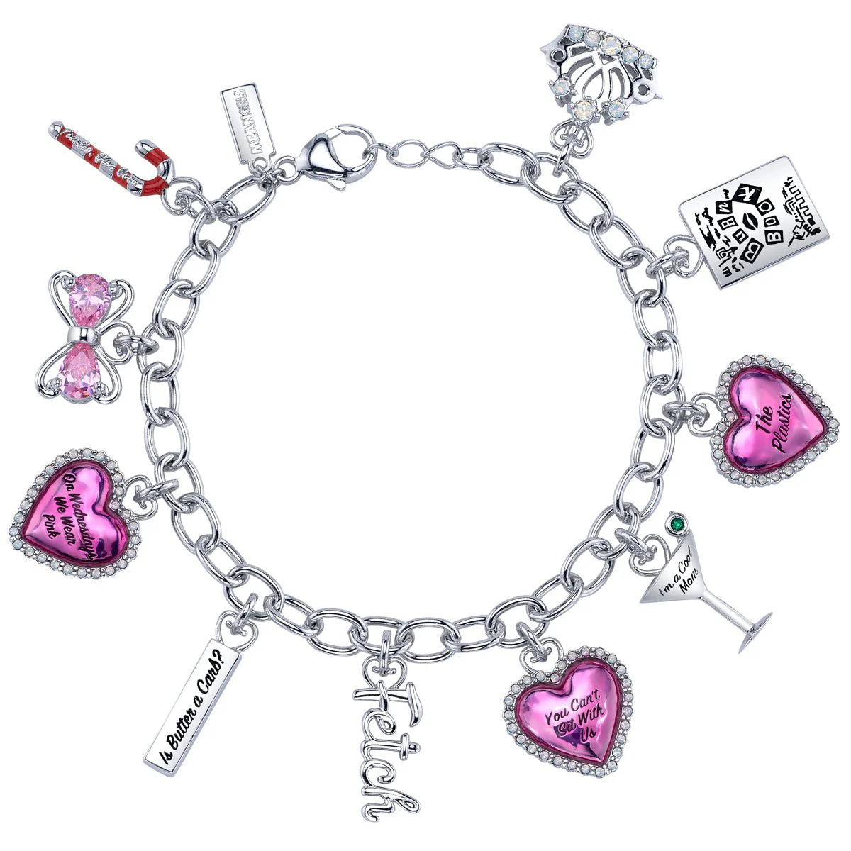 Mean Girls x RockLove Iconic Quotes Charm Bracelet