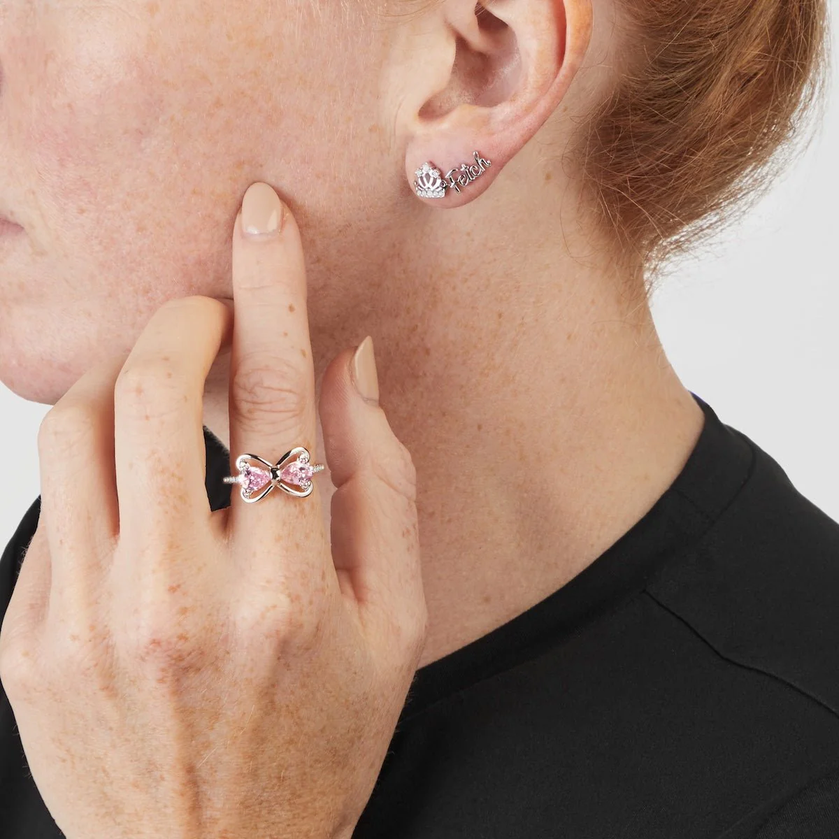 Mean Girls Burn Book Fetch and Crown Stud Earrings Set - Image 2