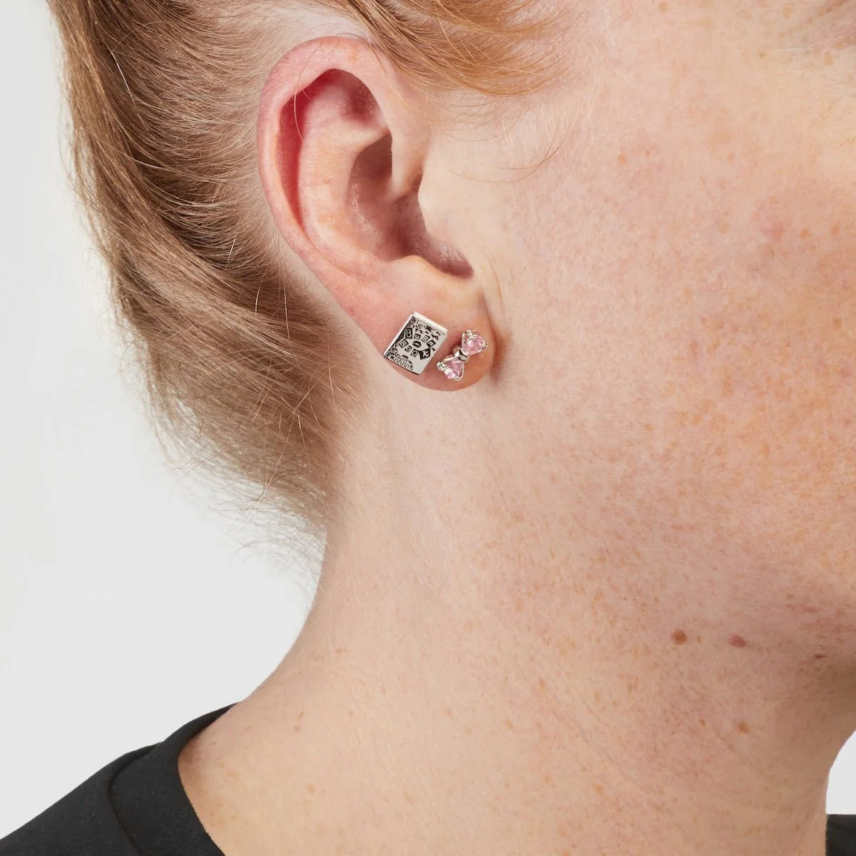Mean Girls Burn Book Fetch and Crown Stud Earrings Set - Image 3
