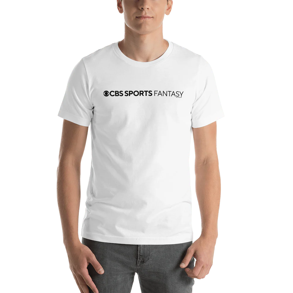 CBS Sports Fantasy Logo Adult Short Sleeve T-Shirt - Image 4