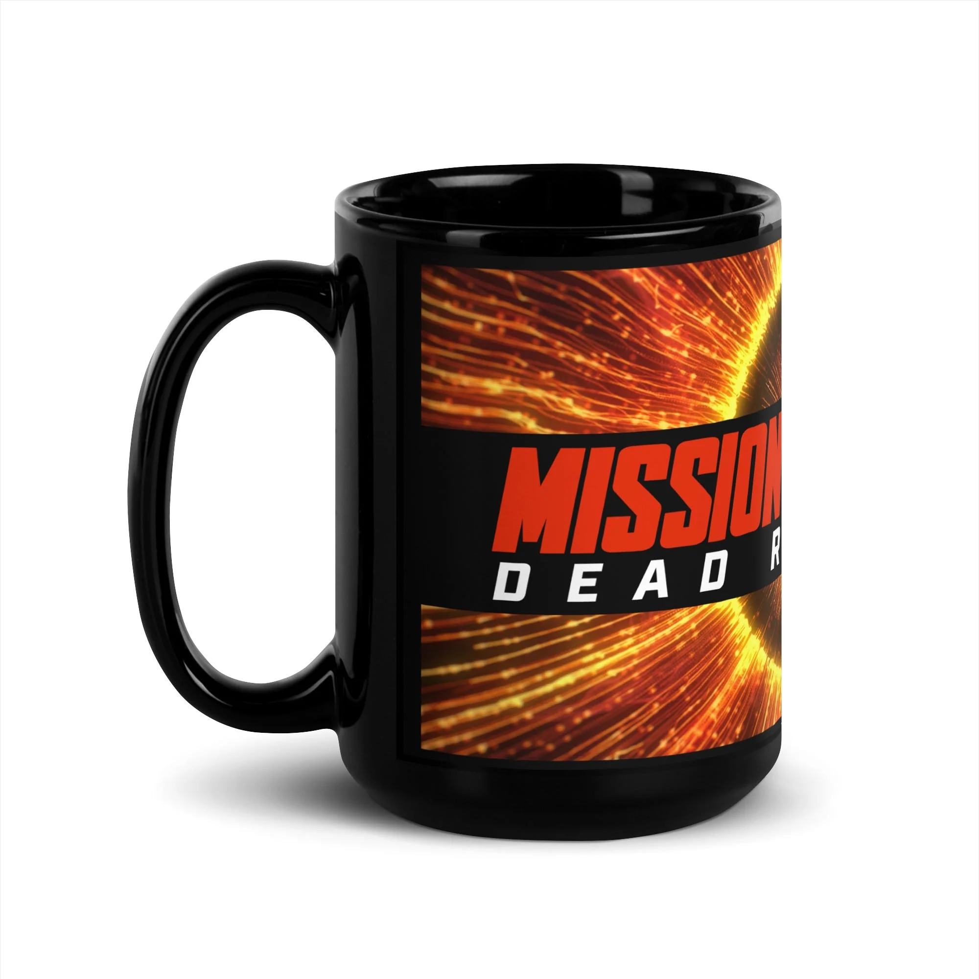 Mission: Impossible - Dead Reckoning Logo Black Mug - Image 4