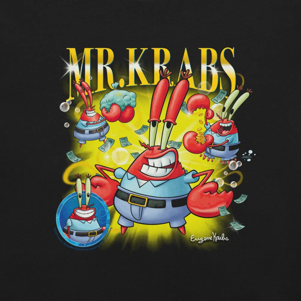 Spongebob Squarepants Mr. Krabs Heartthrob Unisex T-Shirt - Image 2