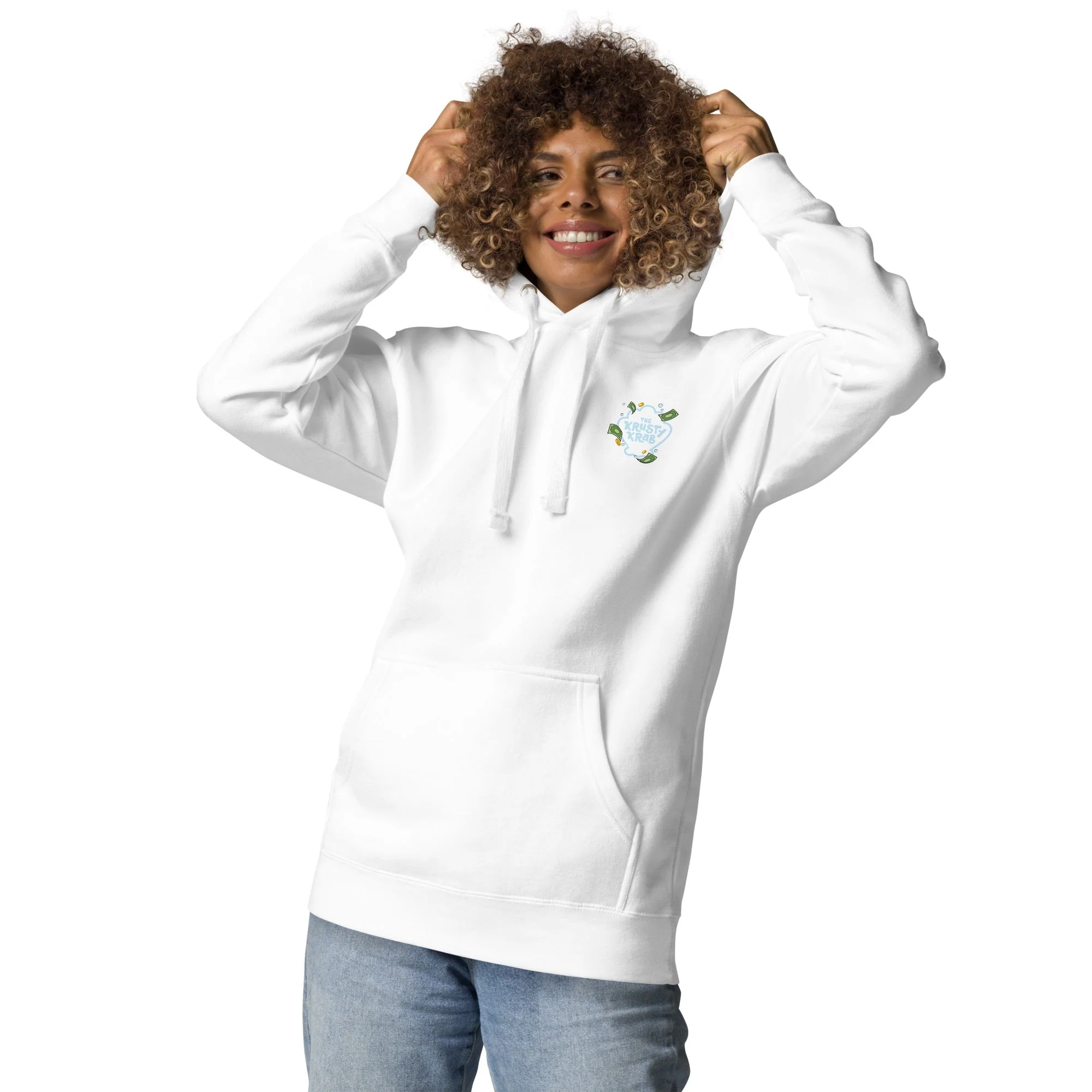 Spongebob Squarepants Mr. Krabs Krusty Pants Adult Hoodie - Image 10