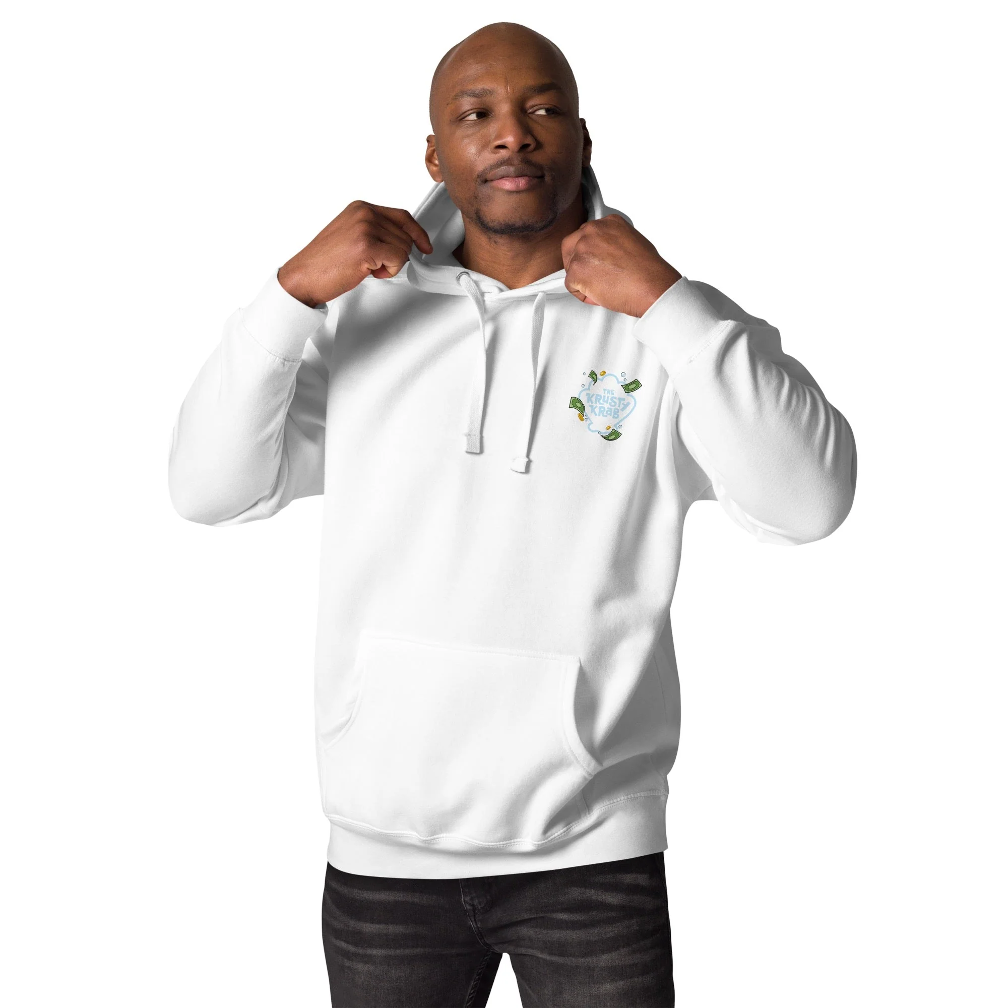 Spongebob Squarepants Mr. Krabs Krusty Pants Adult Hoodie - Image 12
