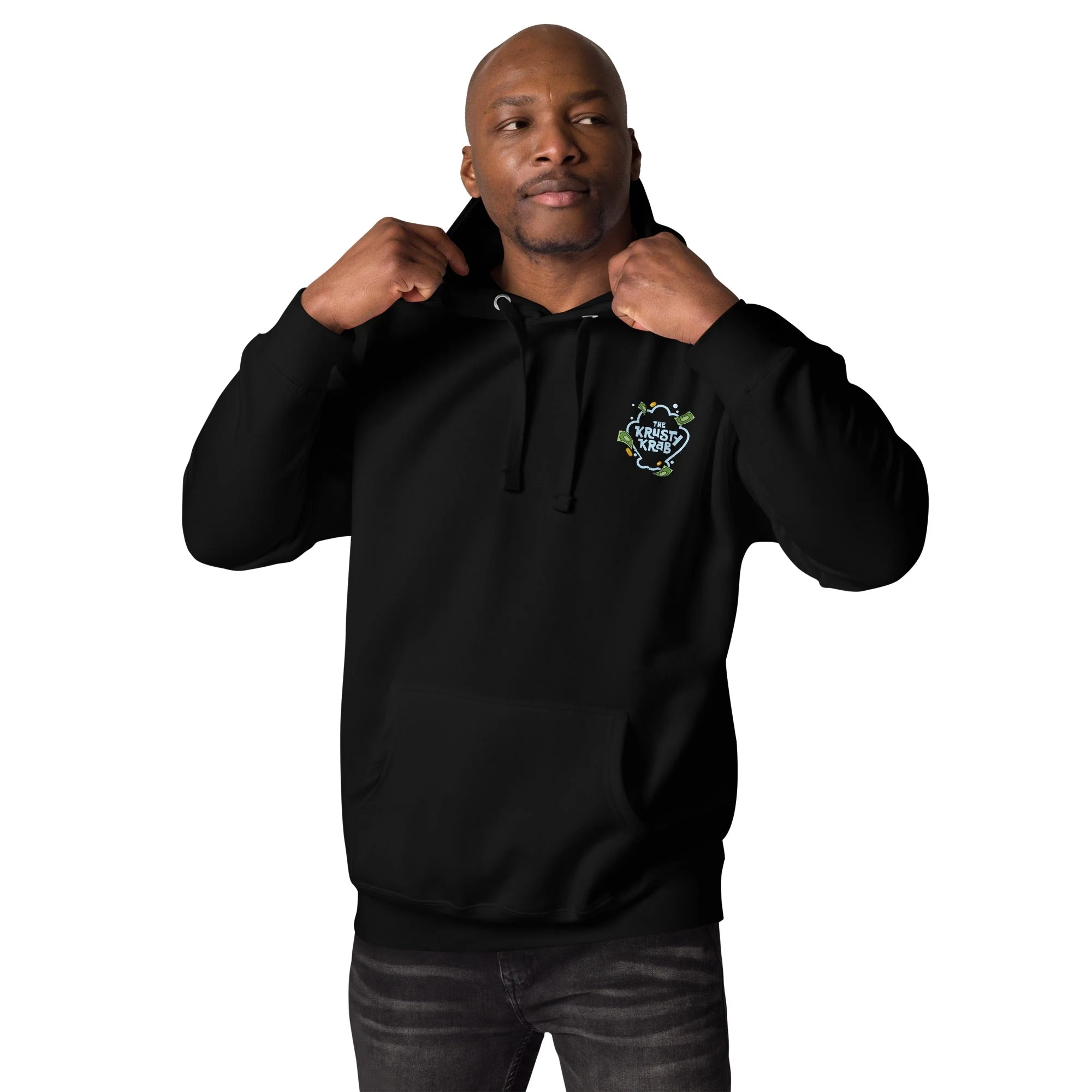 Spongebob Squarepants Mr. Krabs Krusty Pants Adult Hoodie - Image 6
