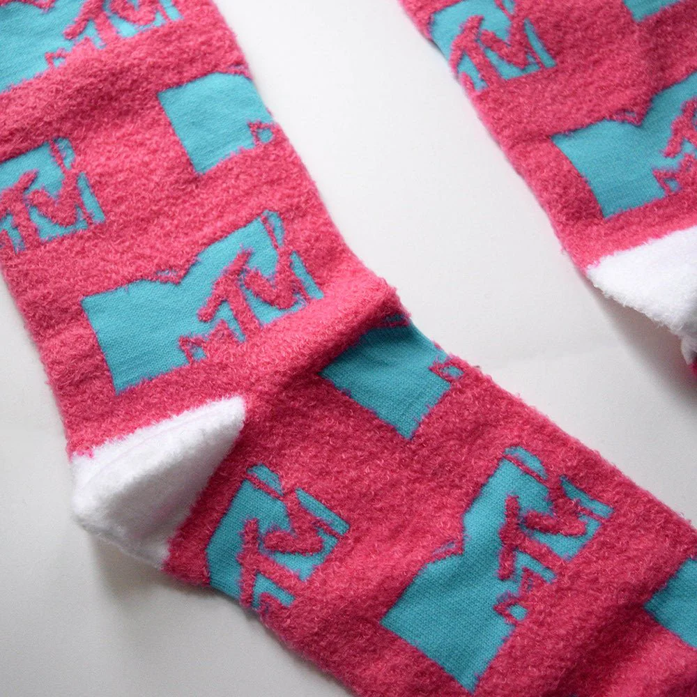 MTV Fuzzy Socks - Image 4