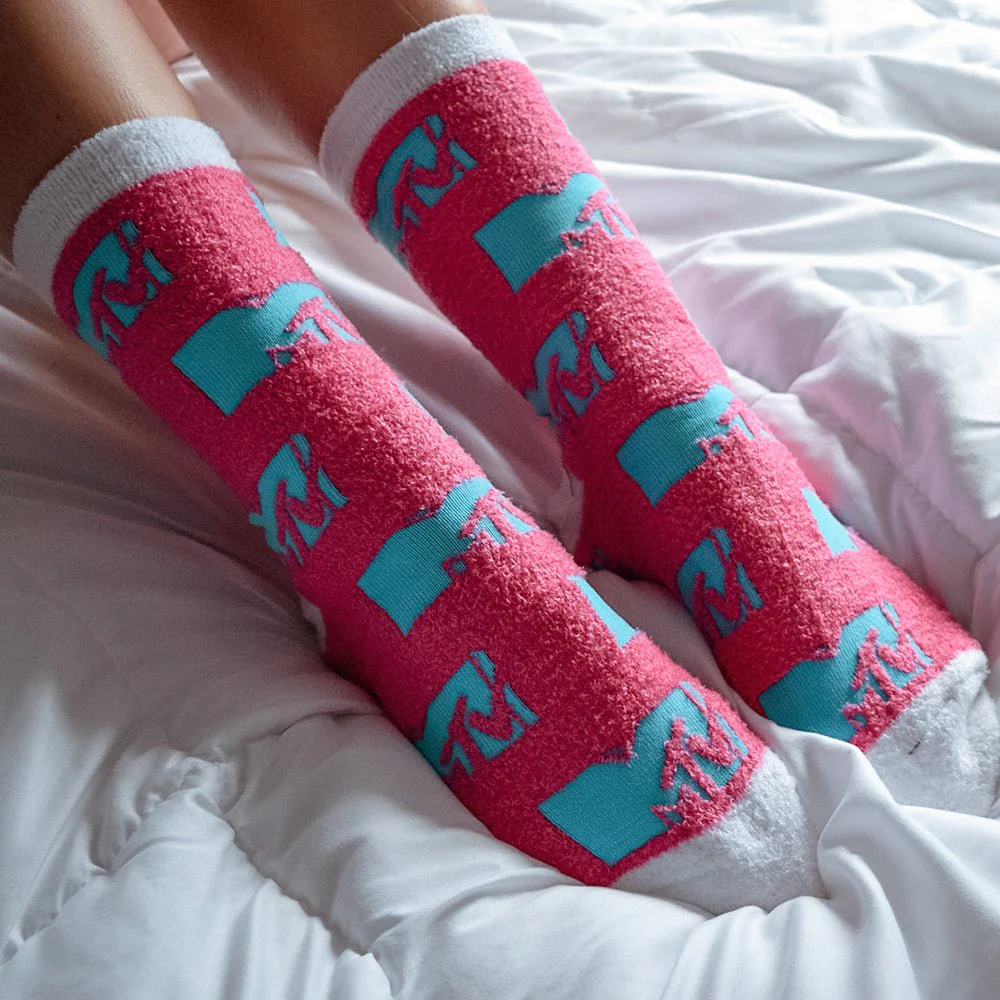 MTV Fuzzy Socks - Image 5