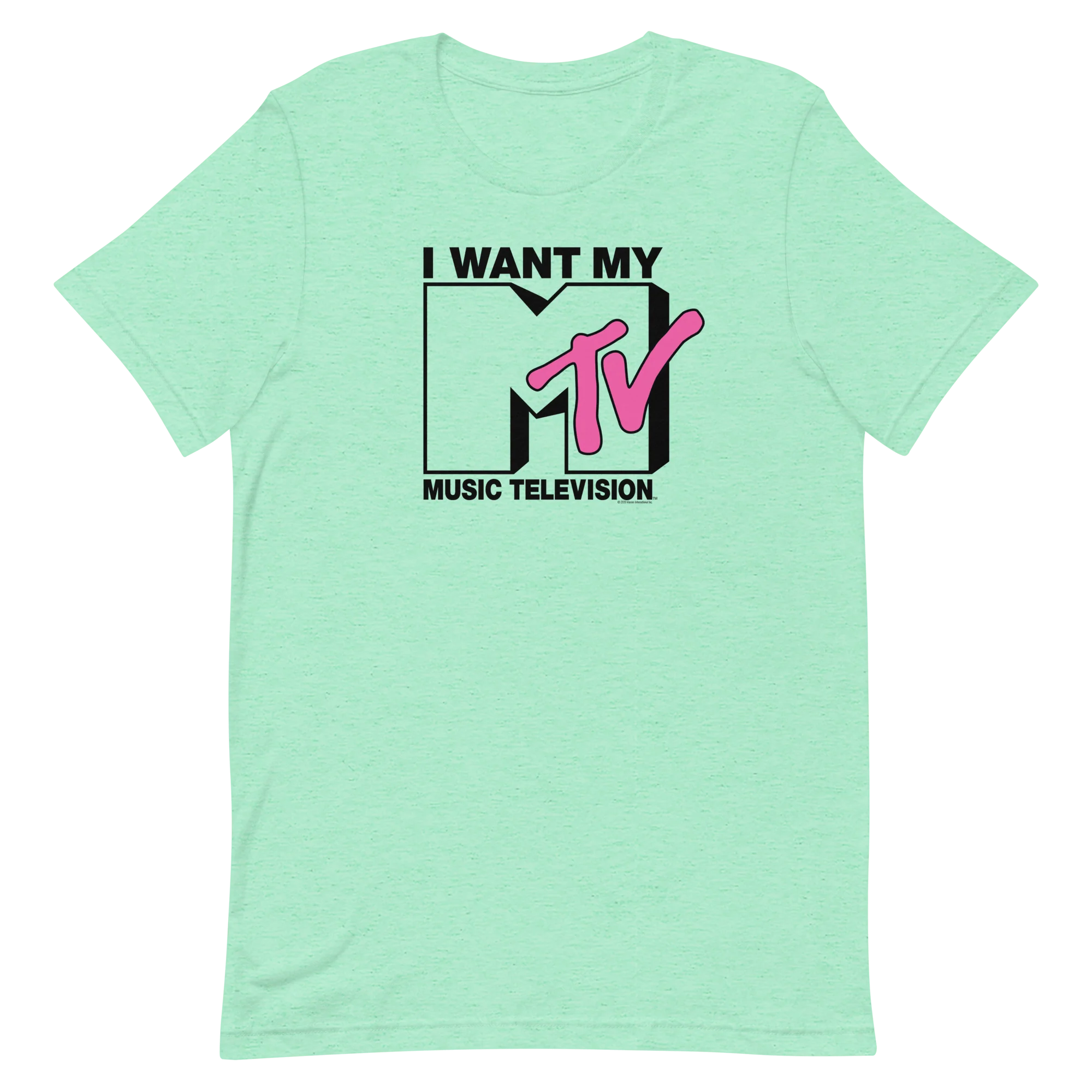 MTV Gear I Want My With Classic MTV Logo Adult Short Sleeve T-Shirt