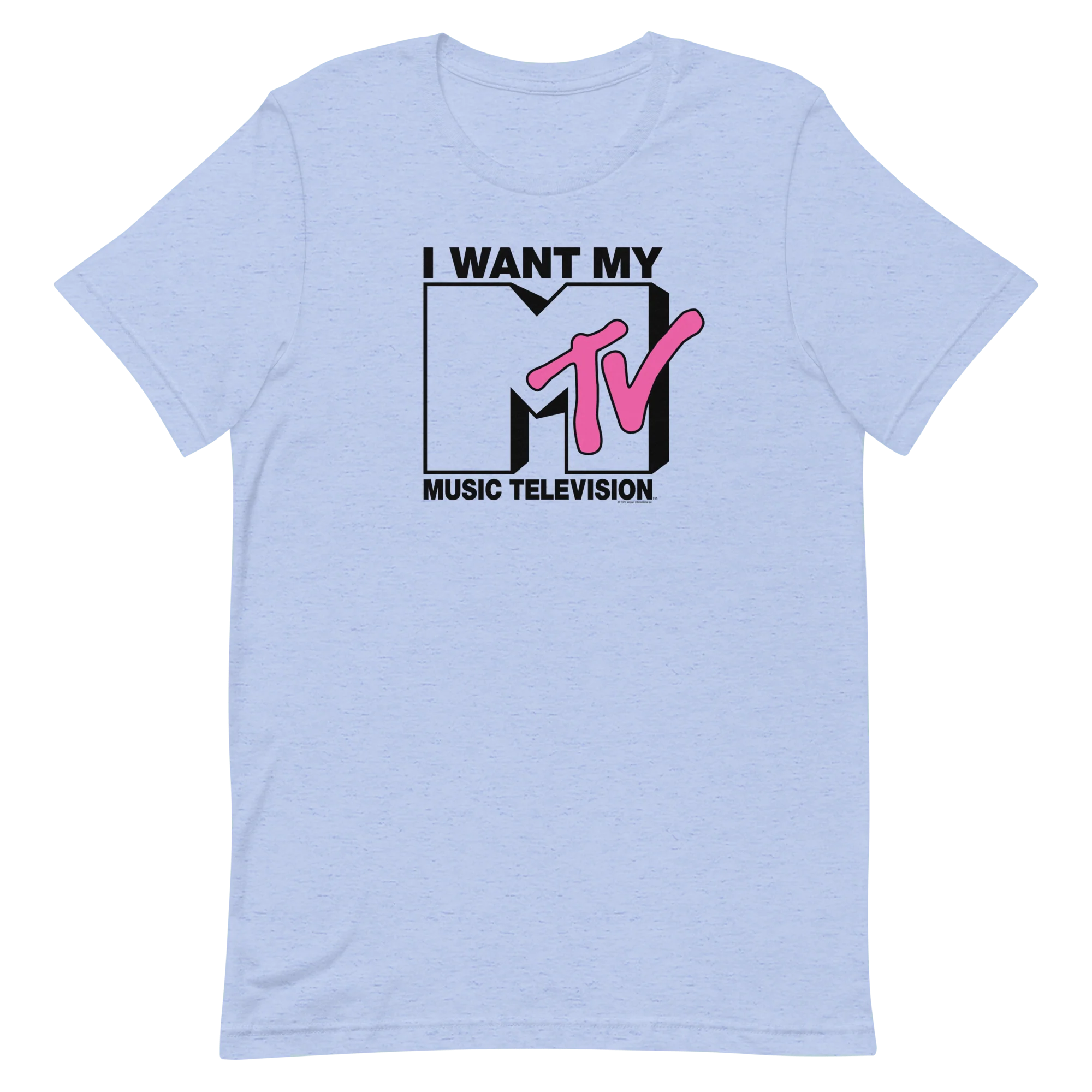 MTV Gear I Want My With Classic MTV Logo Adult Short Sleeve T-Shirt - Image 3