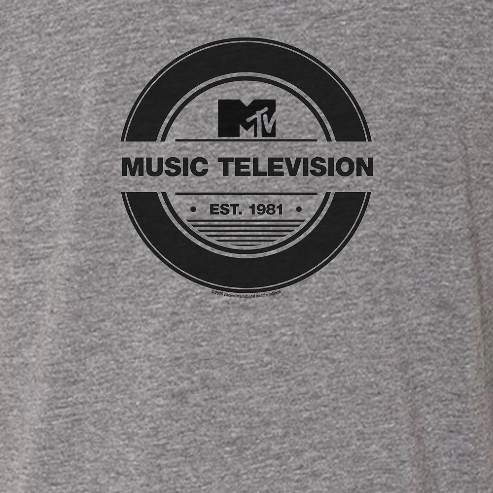 MTV Record Men's Tri-Blend T-Shirt - Image 4