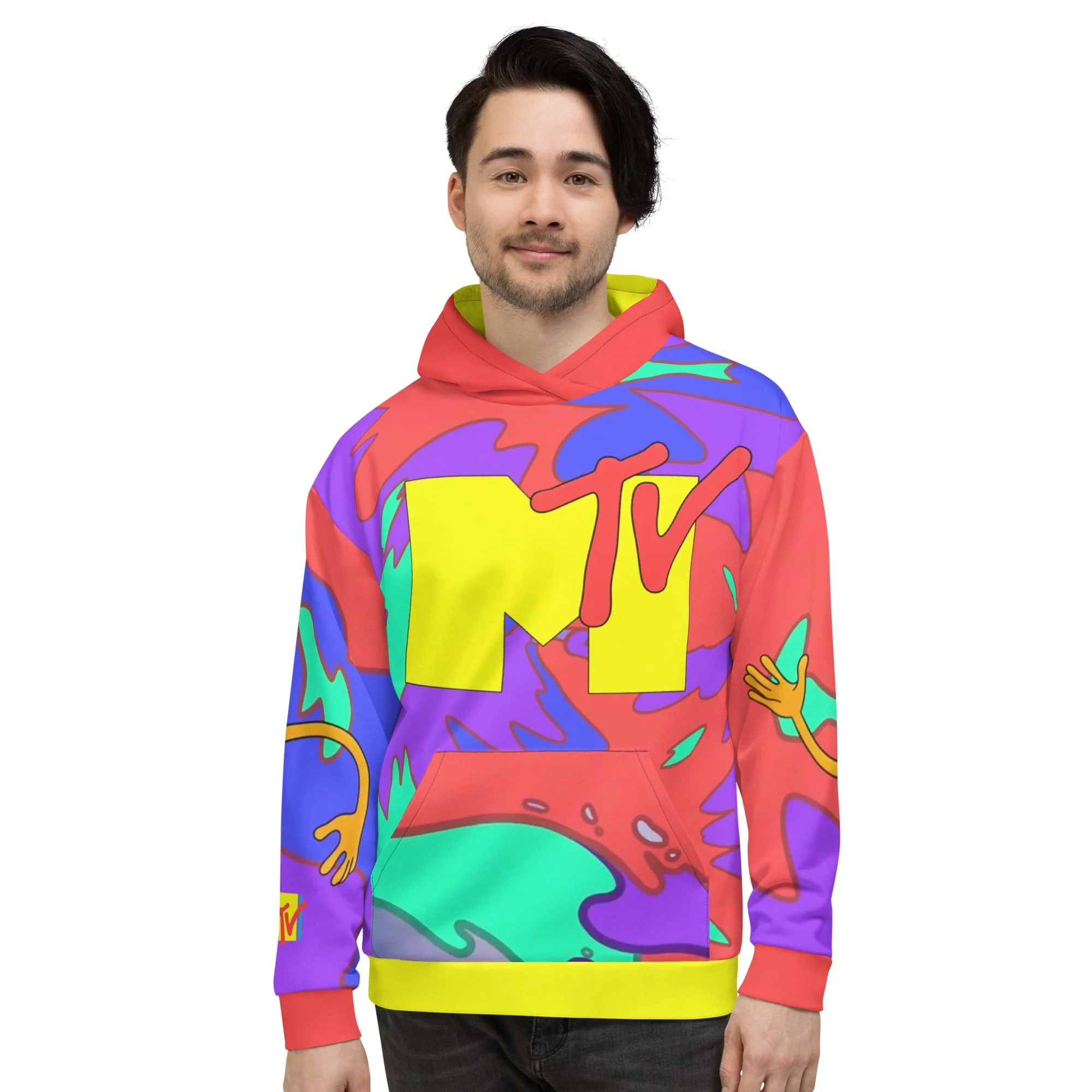 MTV HER Unisex Hooded Sweatshirt - Image 4