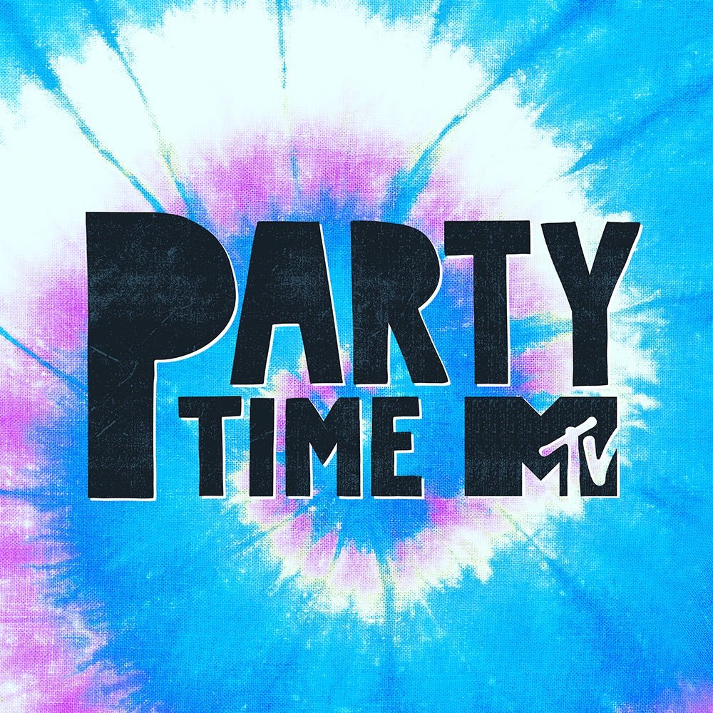 MTV Spring Break Party Time Tie-Dye Tank Top - Image 2