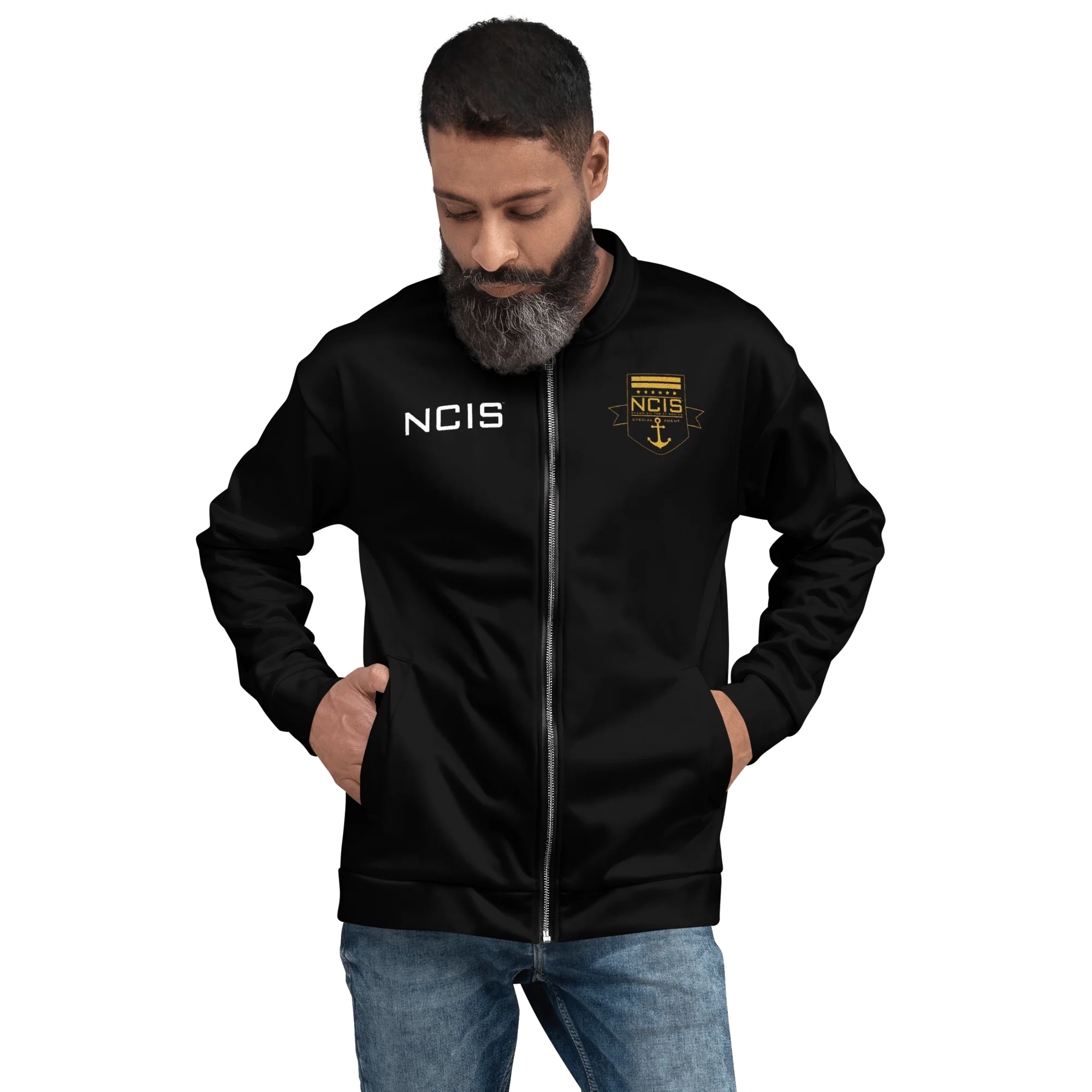 NCIS Federal Agent Unisex Bomber Jacket - Image 8