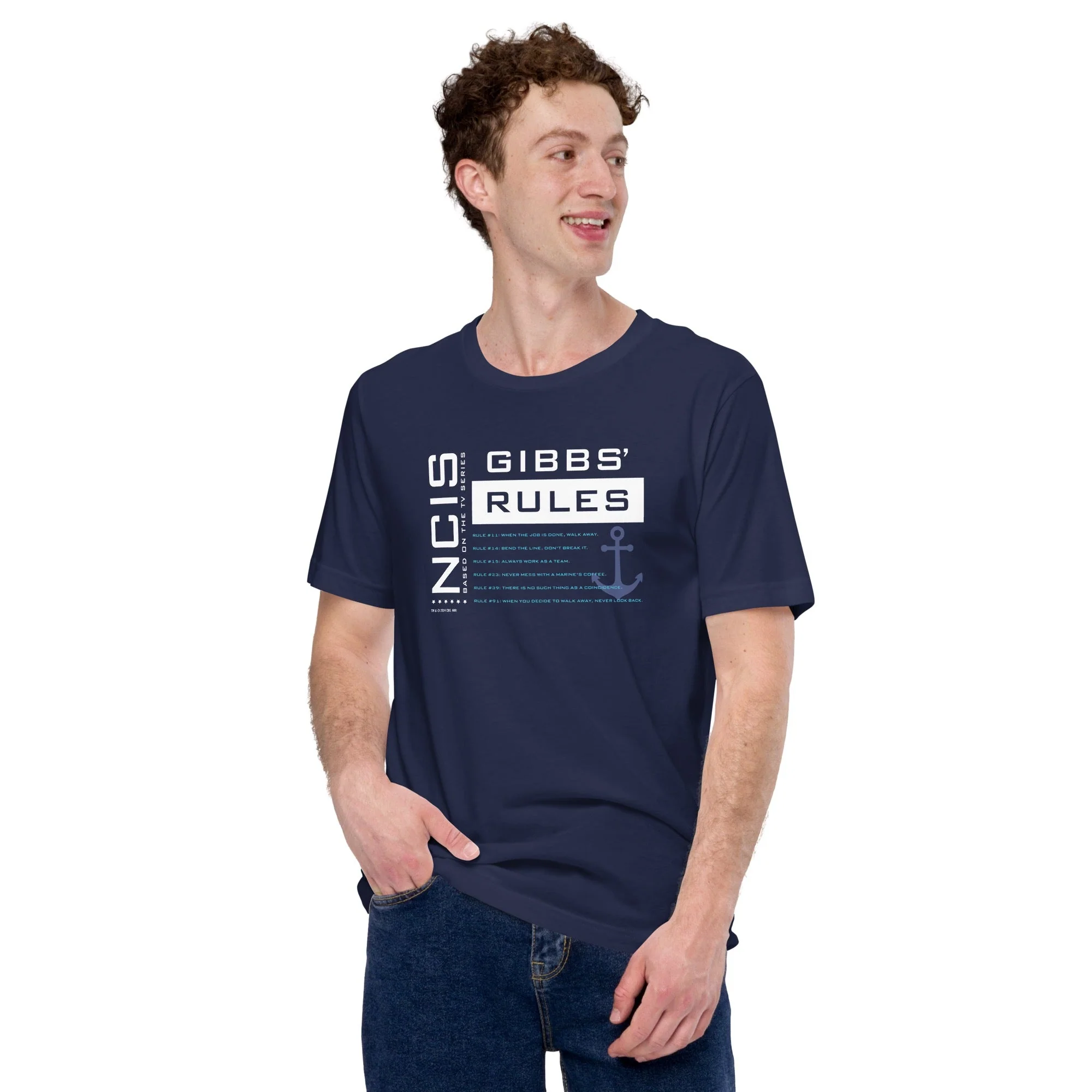 NCIS Gibb's Rules List Unisex T-Shirt - Image 3