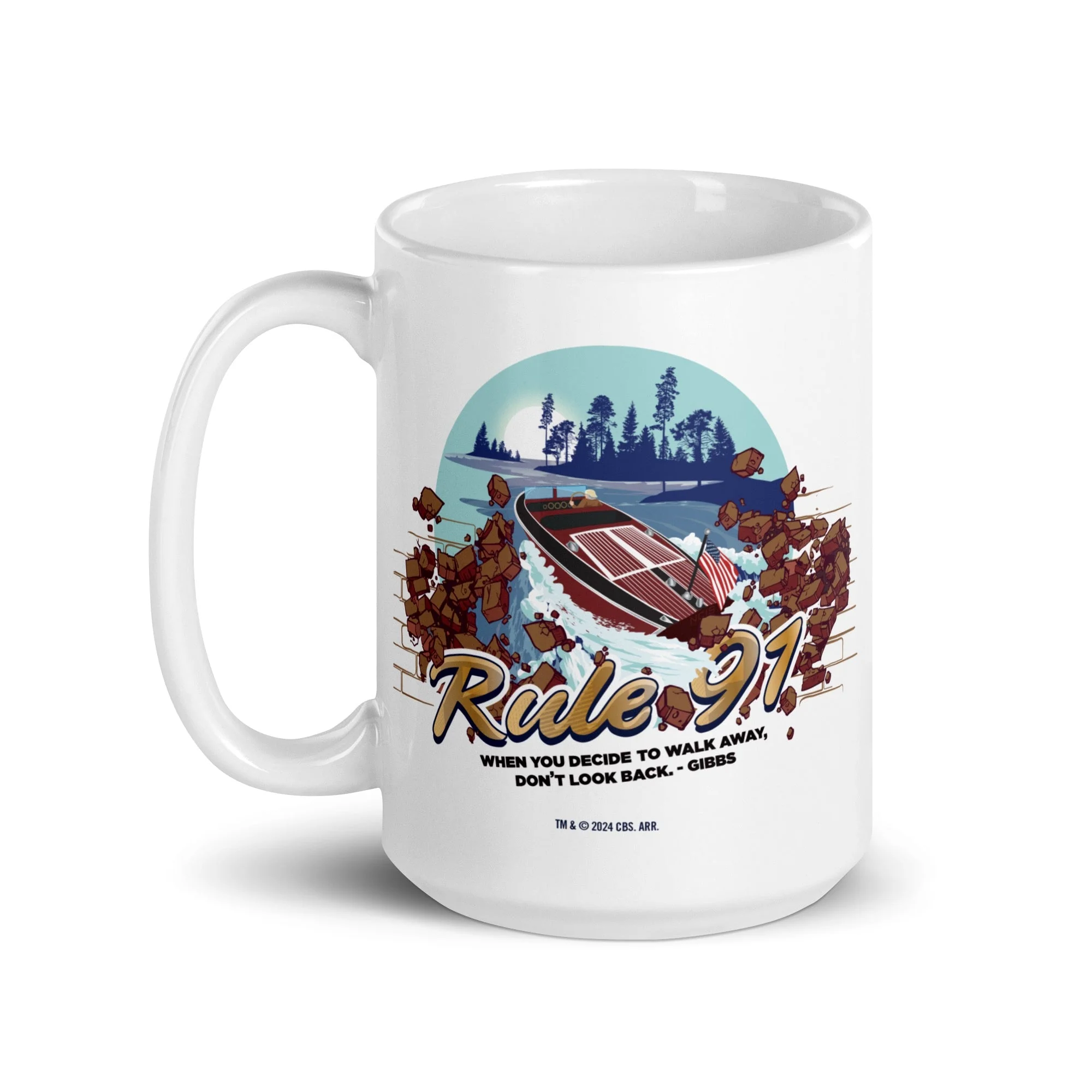 NCIS Gibbs Rule 91 Mug - Image 5