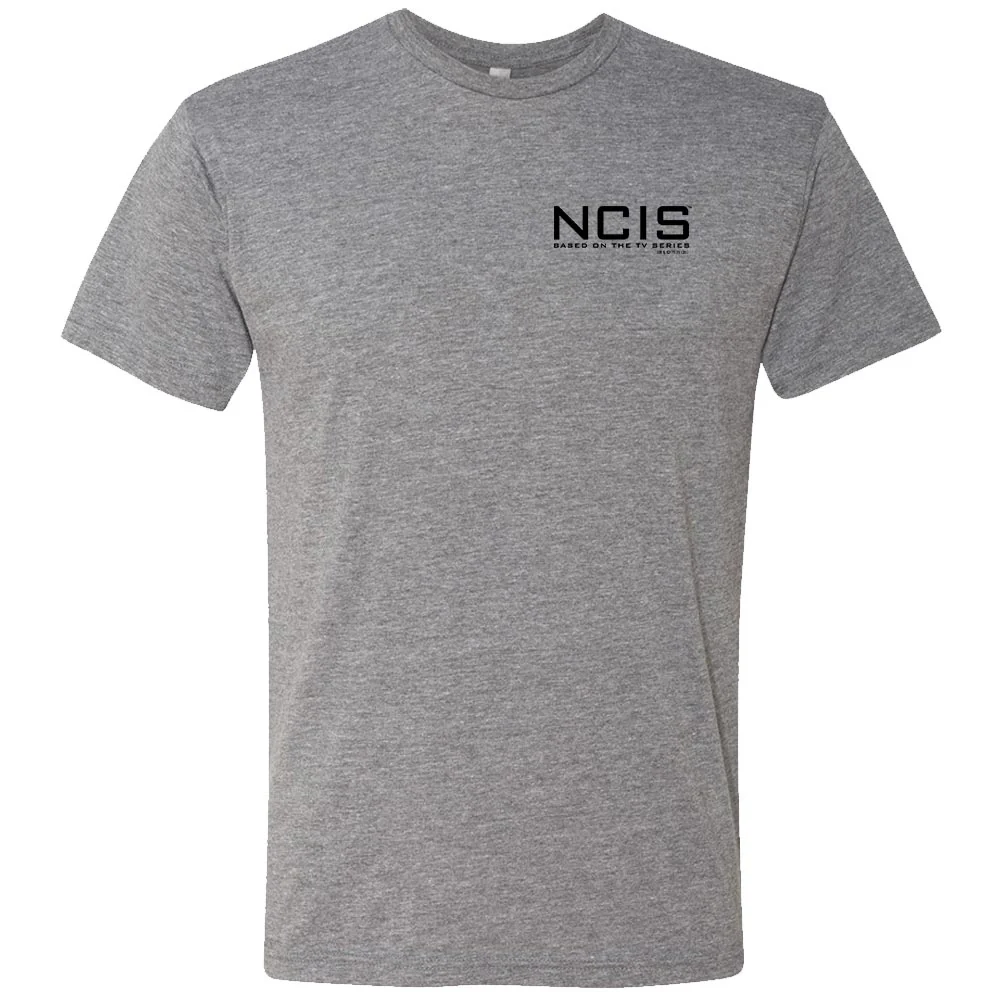 NCIS Logo Men's Tri-Blend Short Sleeve T-Shirt - Image 3