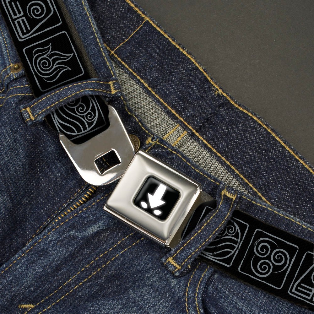 Avatar: The Last Airbender Aang Elements Seatbelt Belt - Image 2
