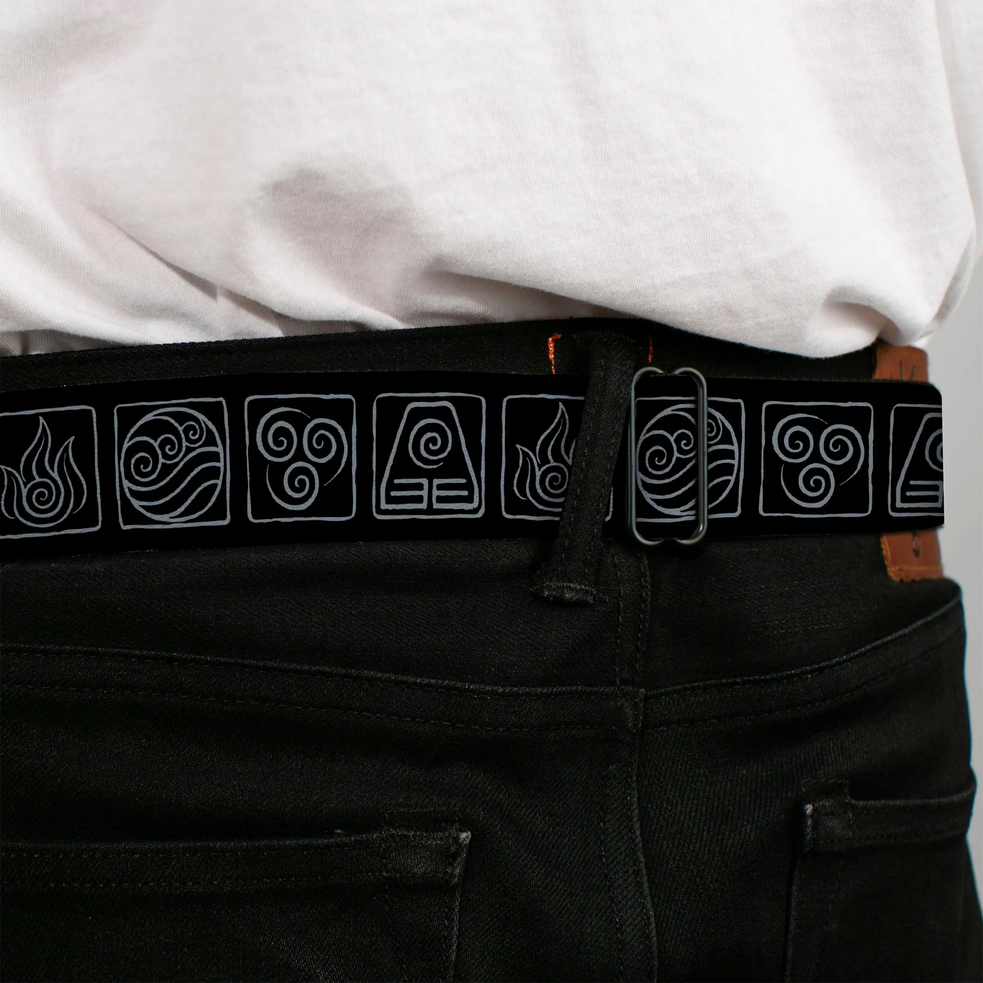 Avatar: The Last Airbender Aang Elements Seatbelt Belt - Image 4