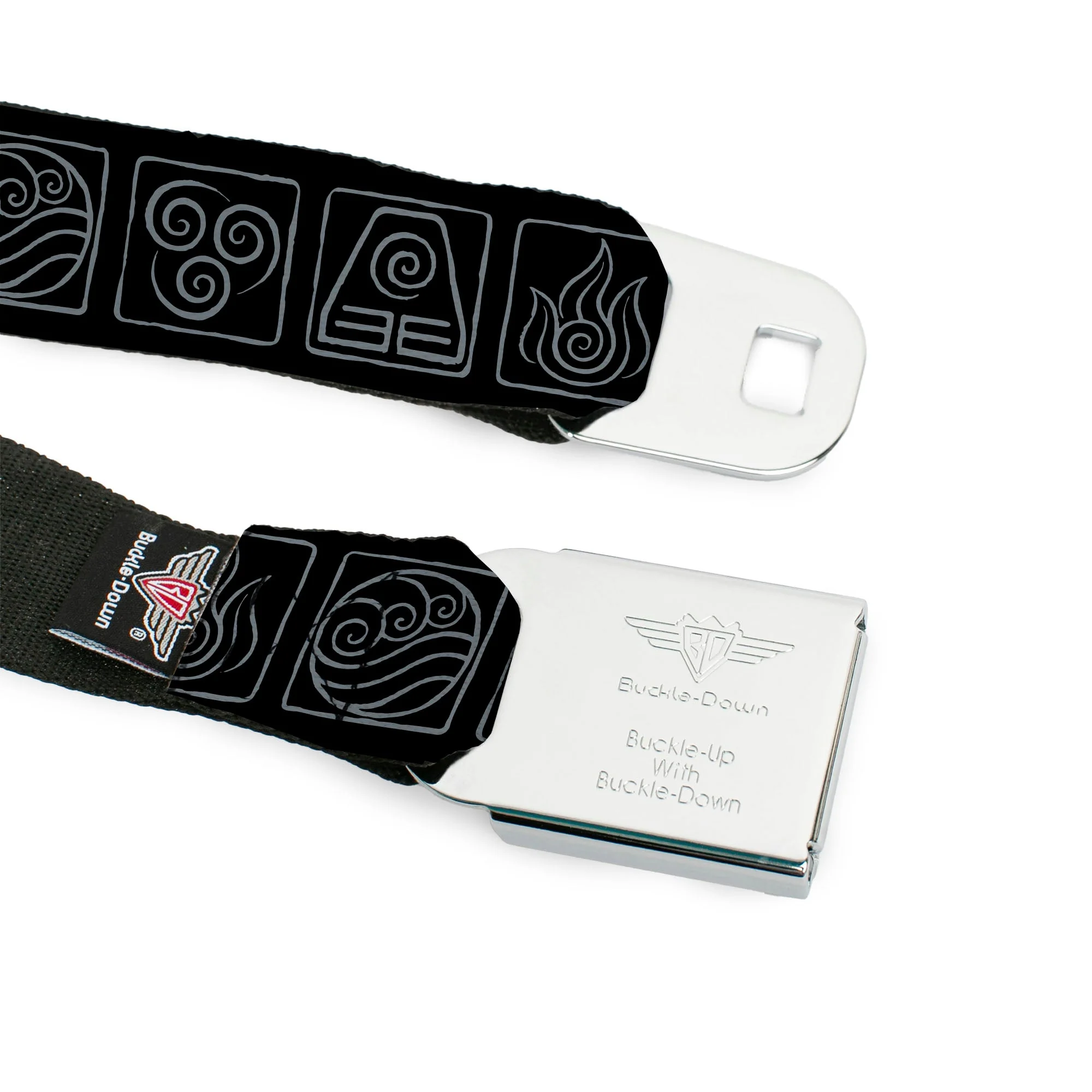 Avatar: The Last Airbender Aang Elements Seatbelt Belt - Image 9
