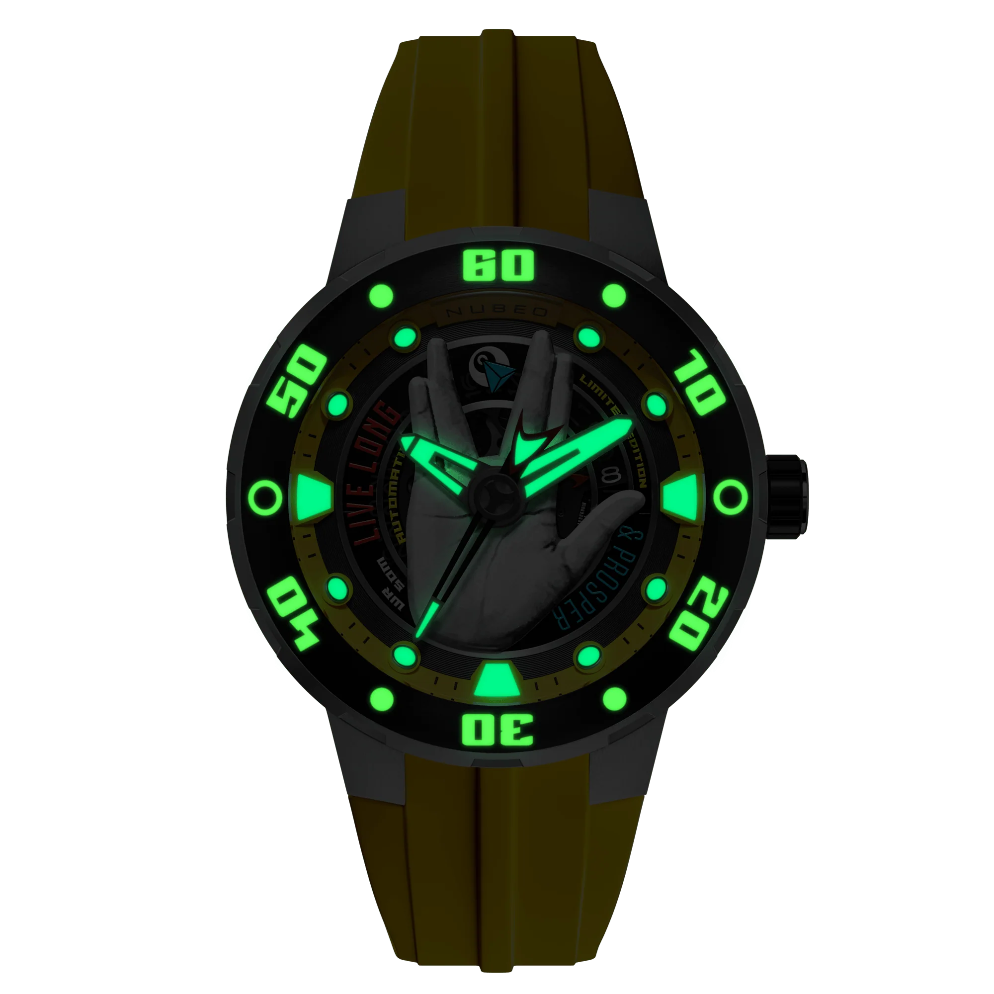 Nubeo Mariner Automatic Star Trek Live Long & Prosper Limited Edition Watch - Image 2