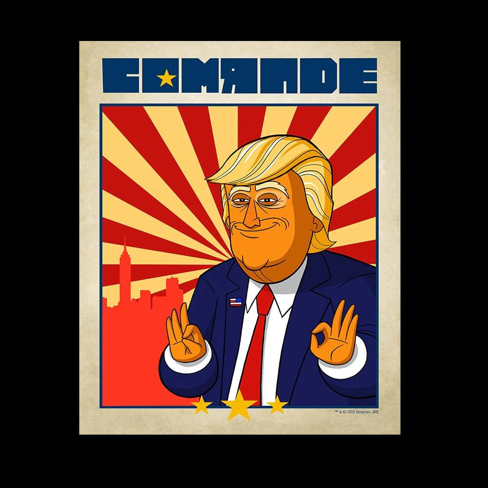 Our Cartoon President Comrade Adult Short Sleeve T-Shirt - Image 2