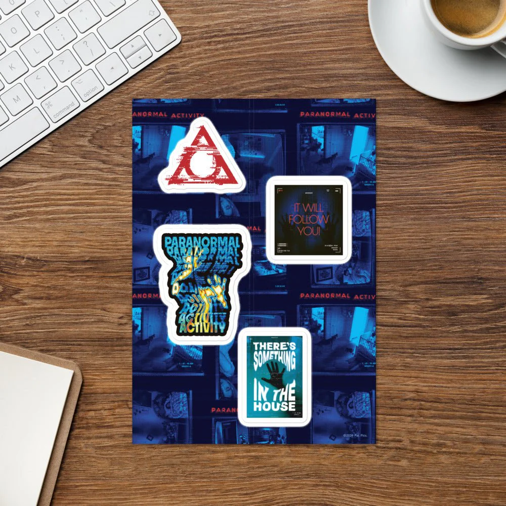 Paranormal Activity Kiss Cut Sticker Sheet - Image 2