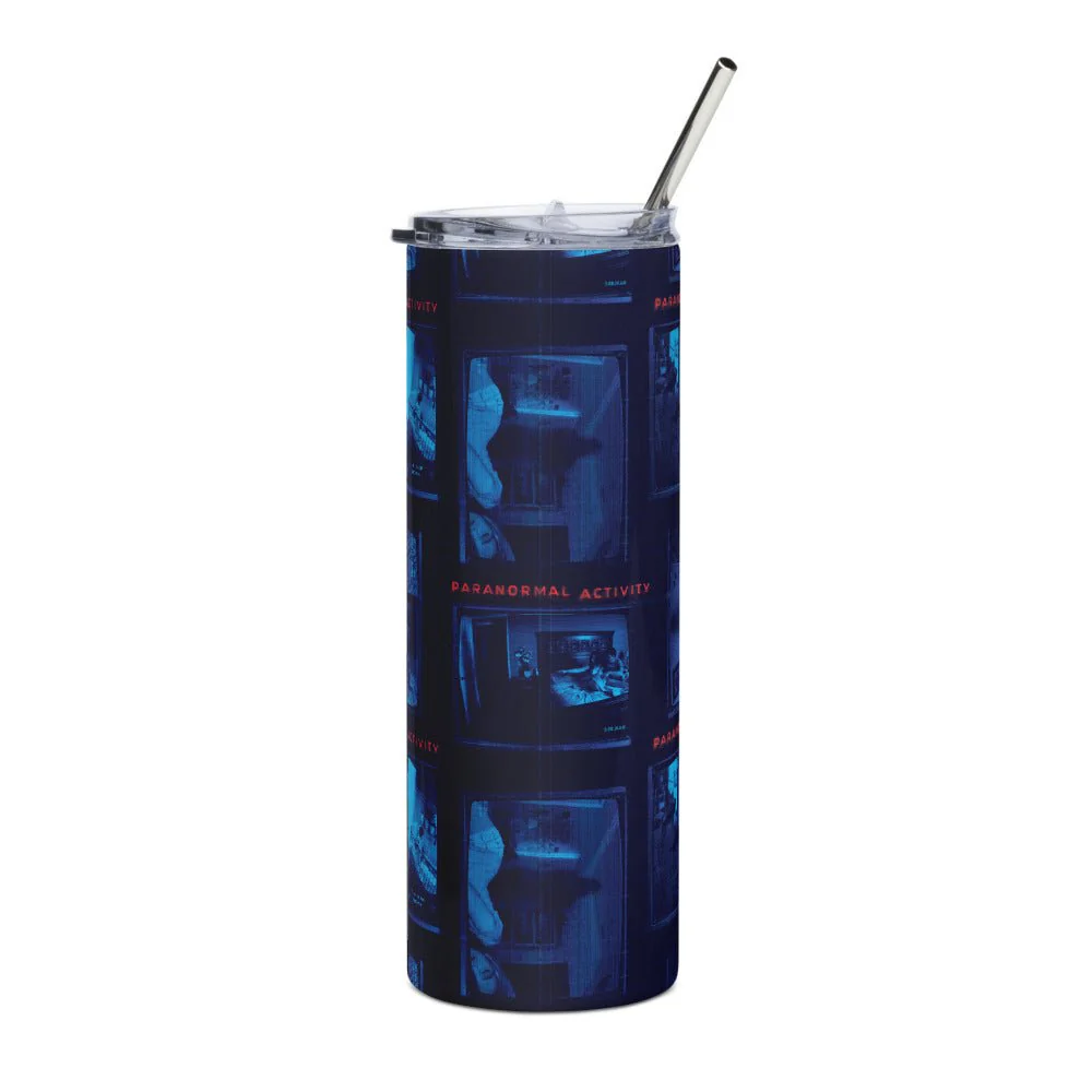 Paranormal Activity Pattern Stainless Steel Tumbler