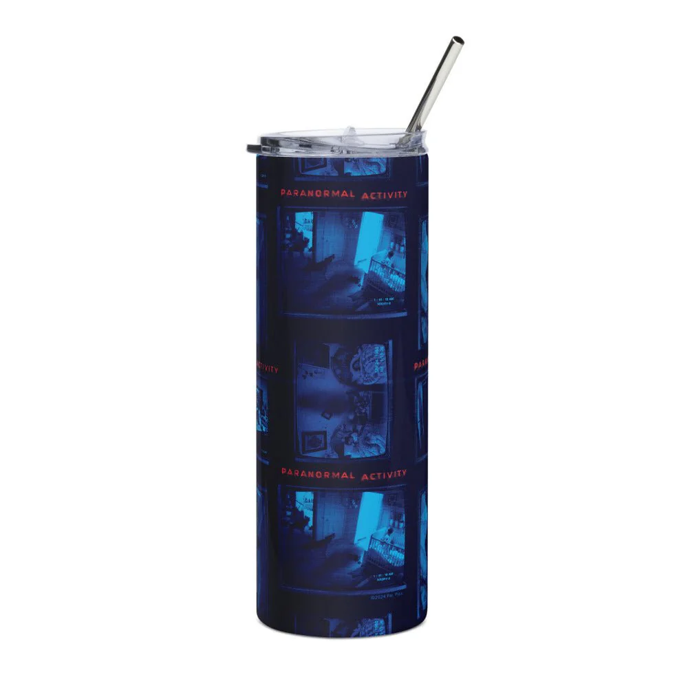 Paranormal Activity Pattern Stainless Steel Tumbler - Image 2