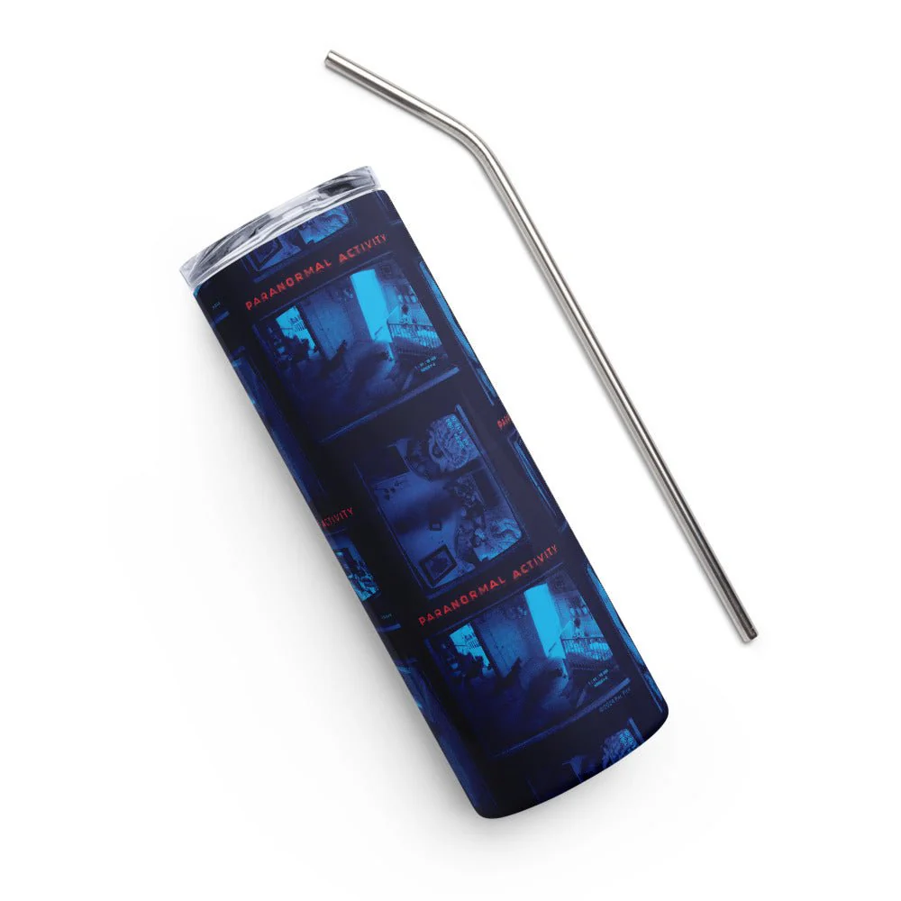 Paranormal Activity Pattern Stainless Steel Tumbler - Image 6