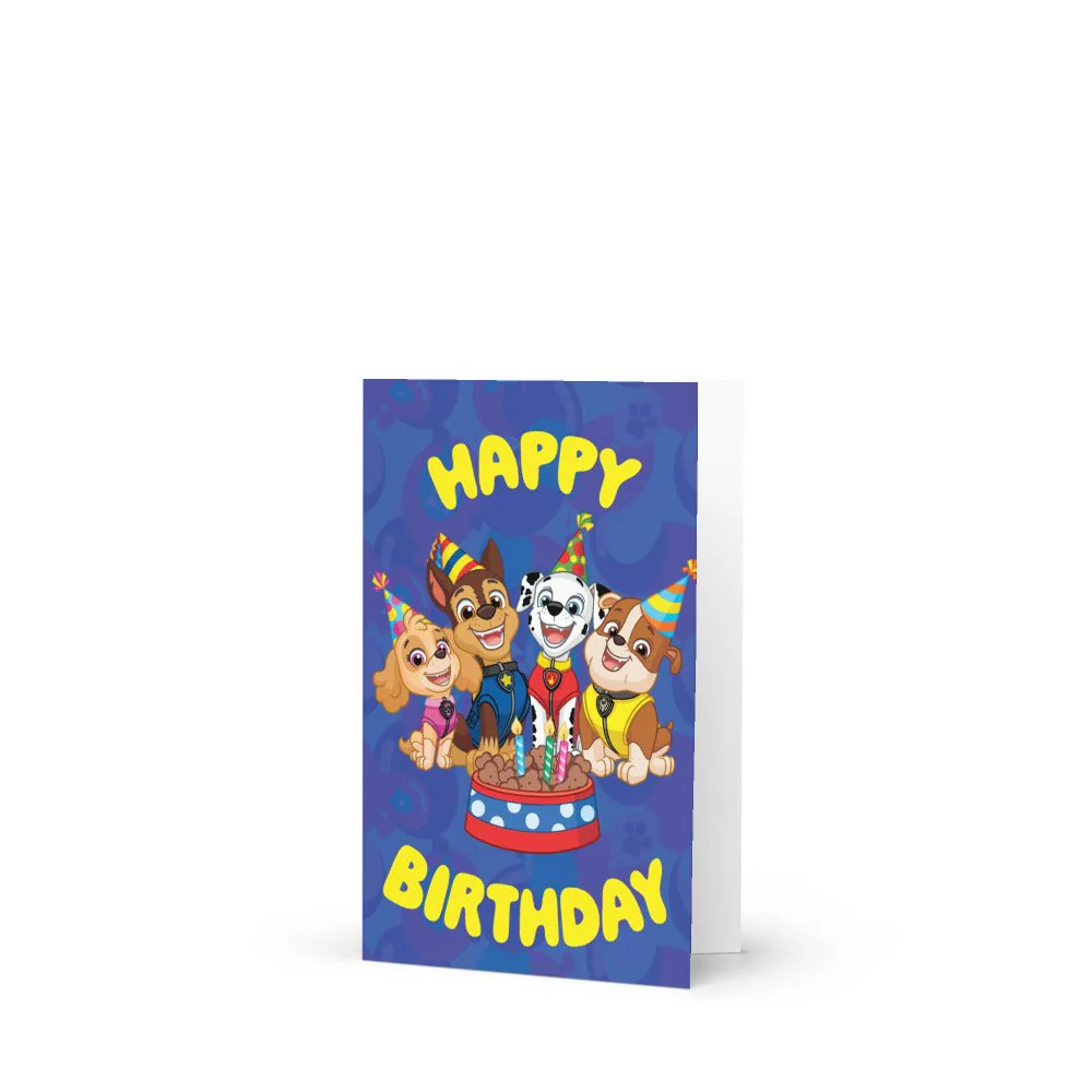 Paw Patrol Birthday Greeting Card - Image 3