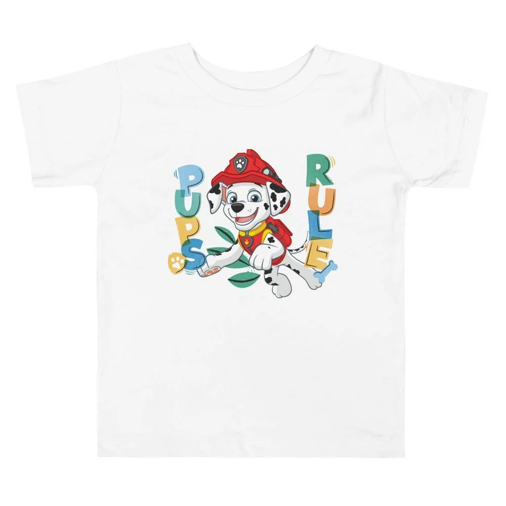 PAW Patrol Personalized Toddler Short Sleeve T-Shirt - Image 5